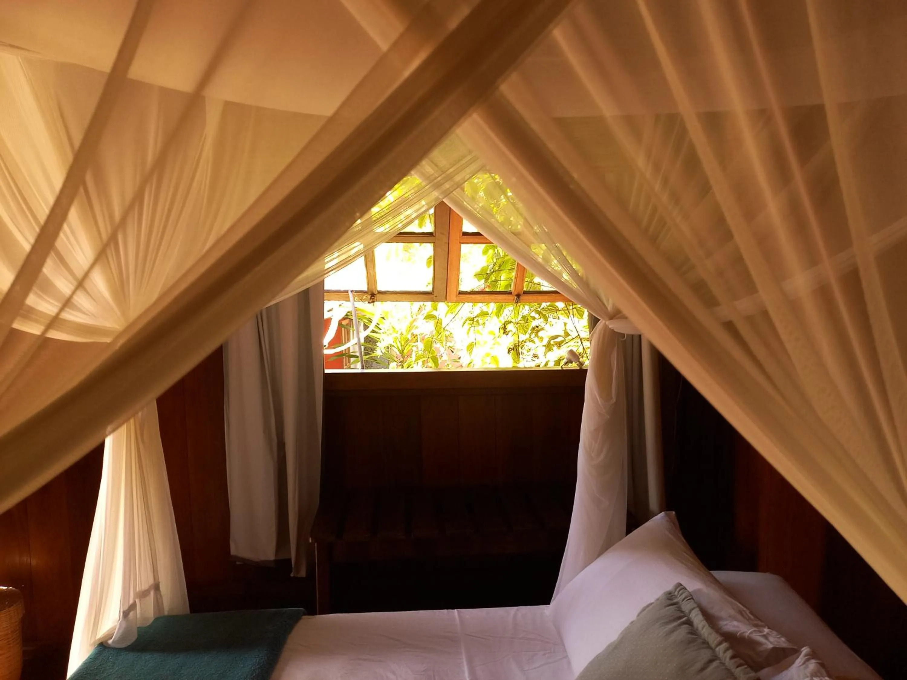 Bed in Bangalôs da Aldeia Caraiva