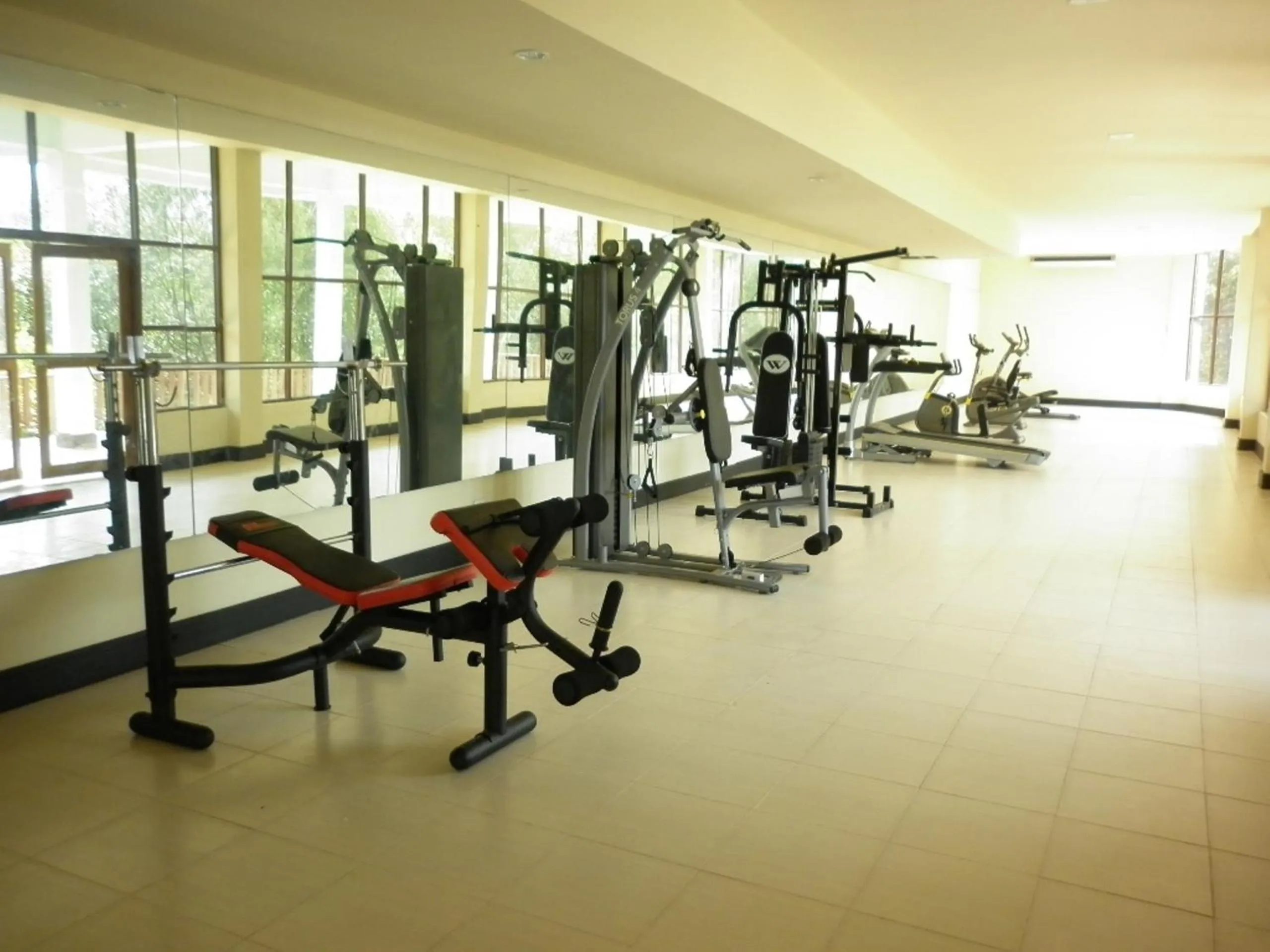 Fitness centre/facilities in Pearl Laguna Resort