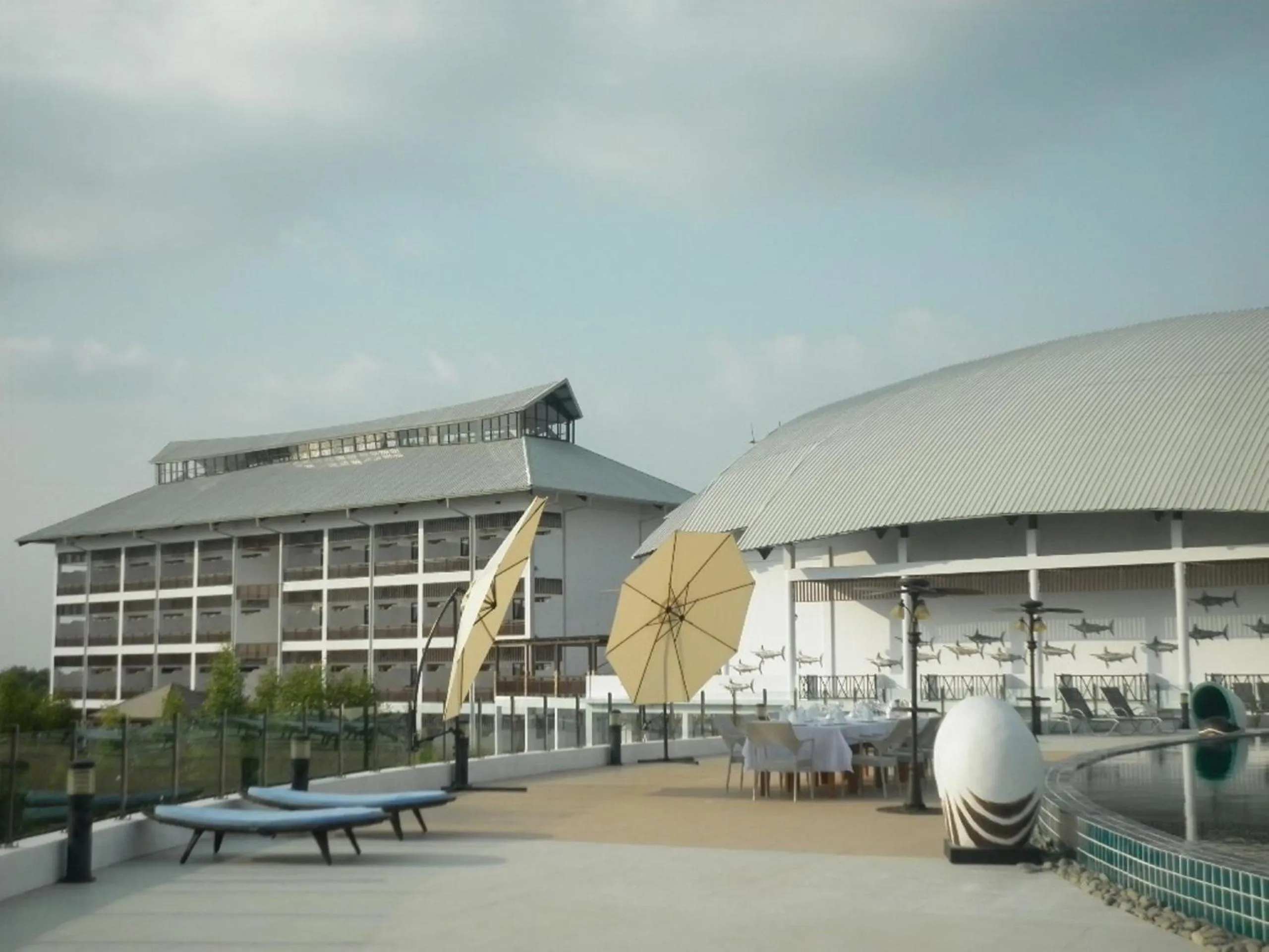 Property building in Pearl Laguna Resort