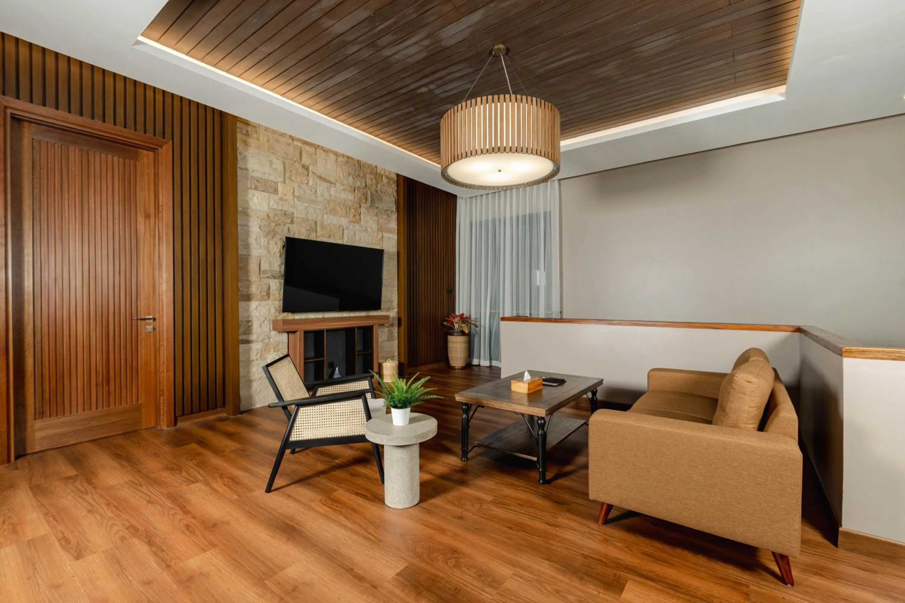 Living room in Plataran Puncak Residences