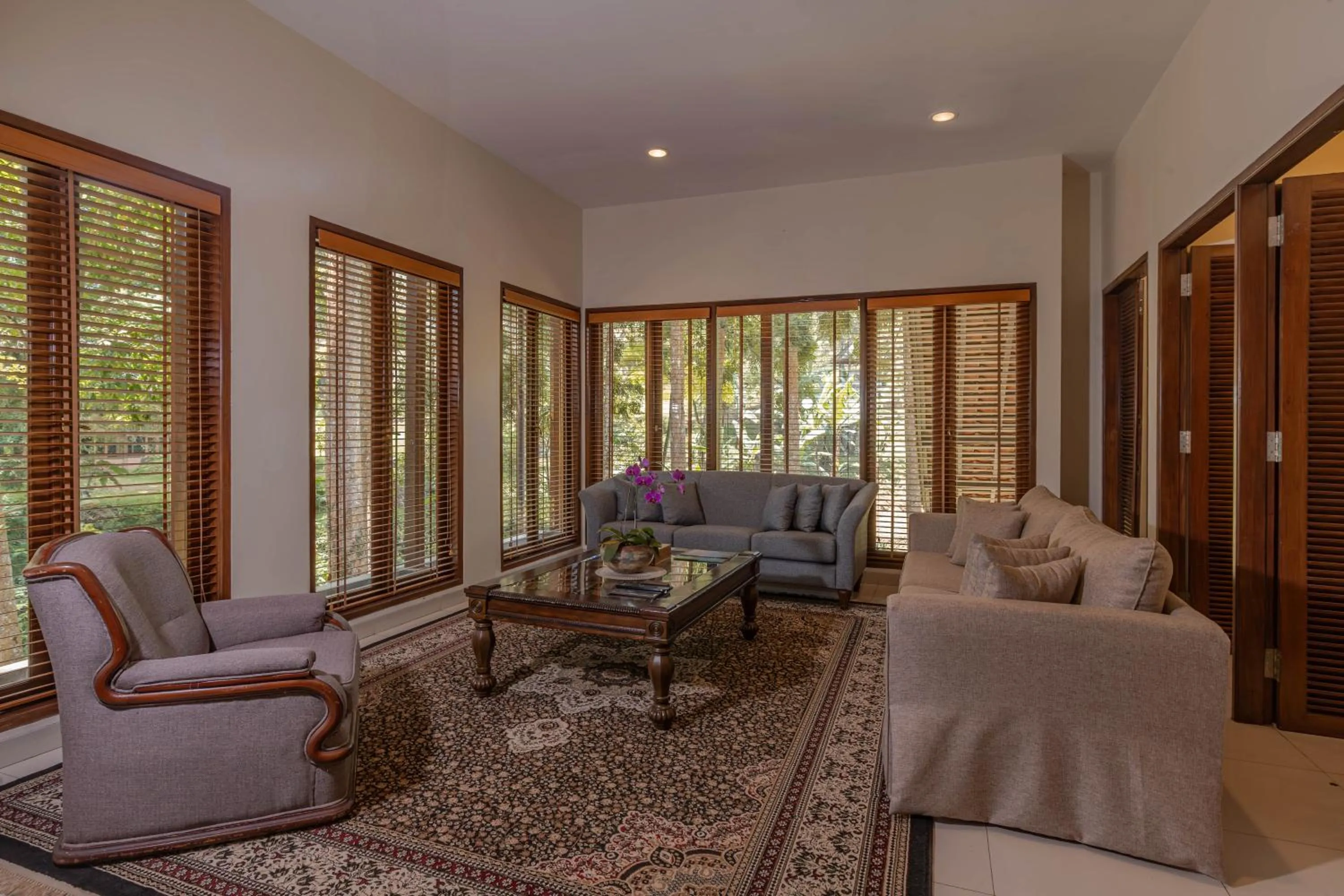 Living room in Plataran Puncak Residences