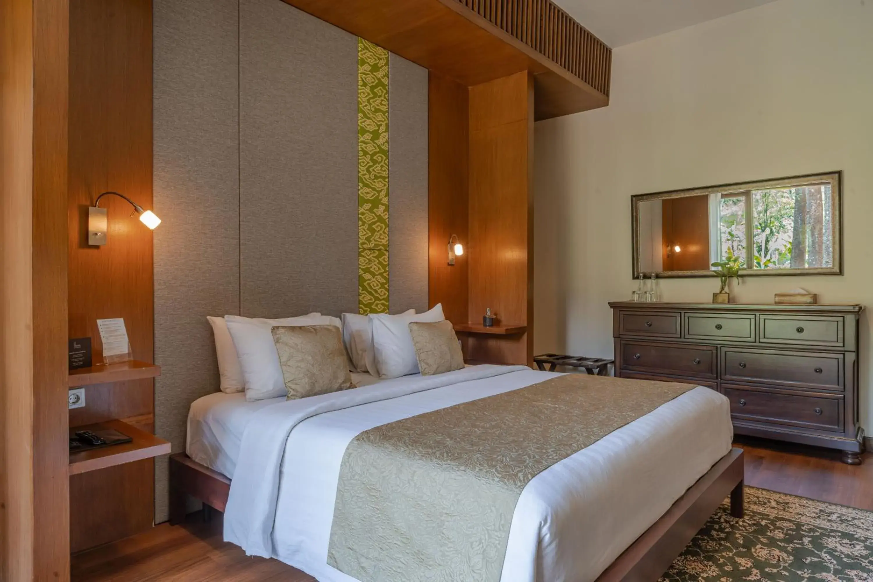 Bed in Plataran Puncak Residences Bed in Plataran Puncak Residences