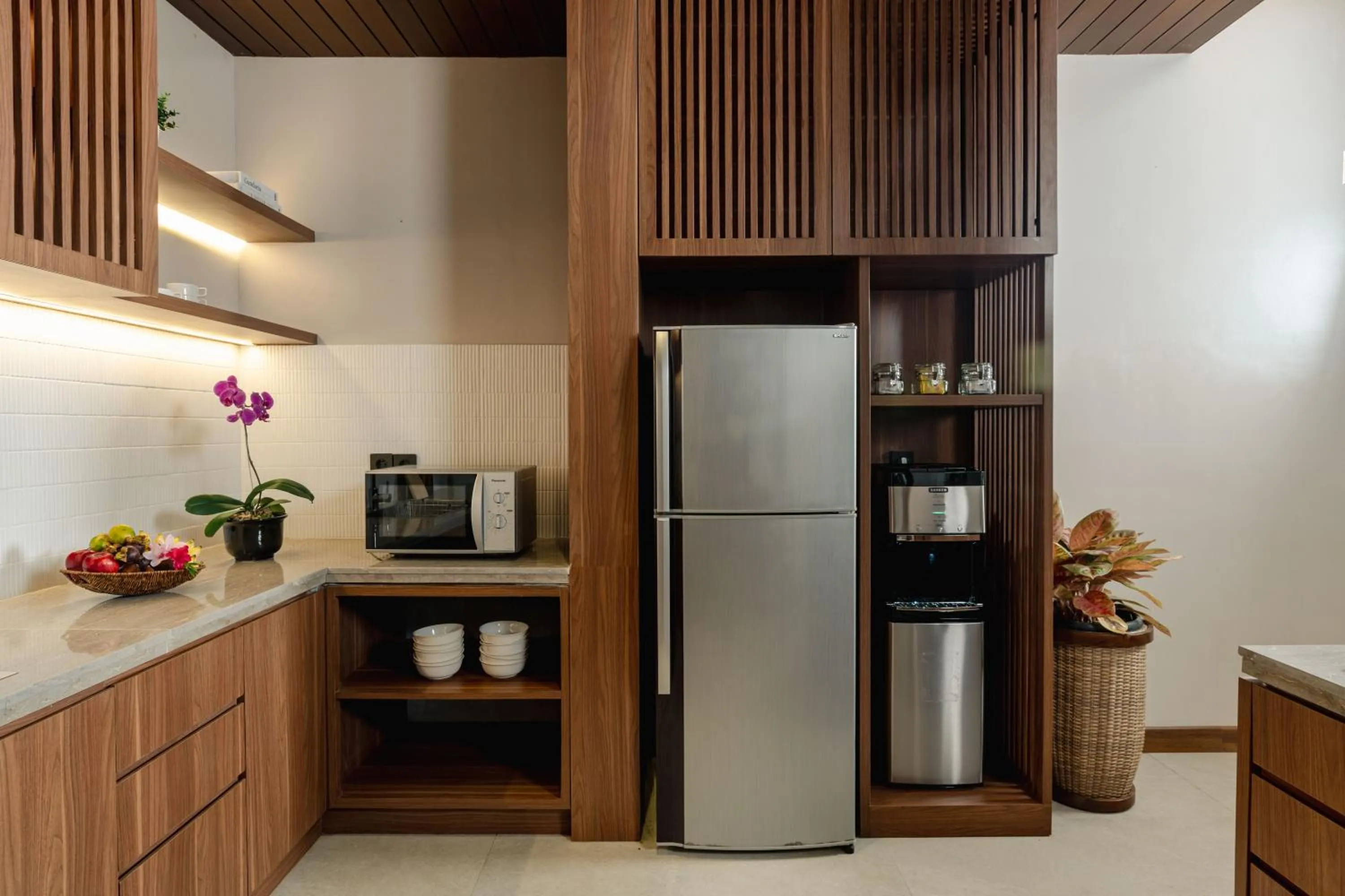 Kitchen or kitchenette in Plataran Puncak Residences