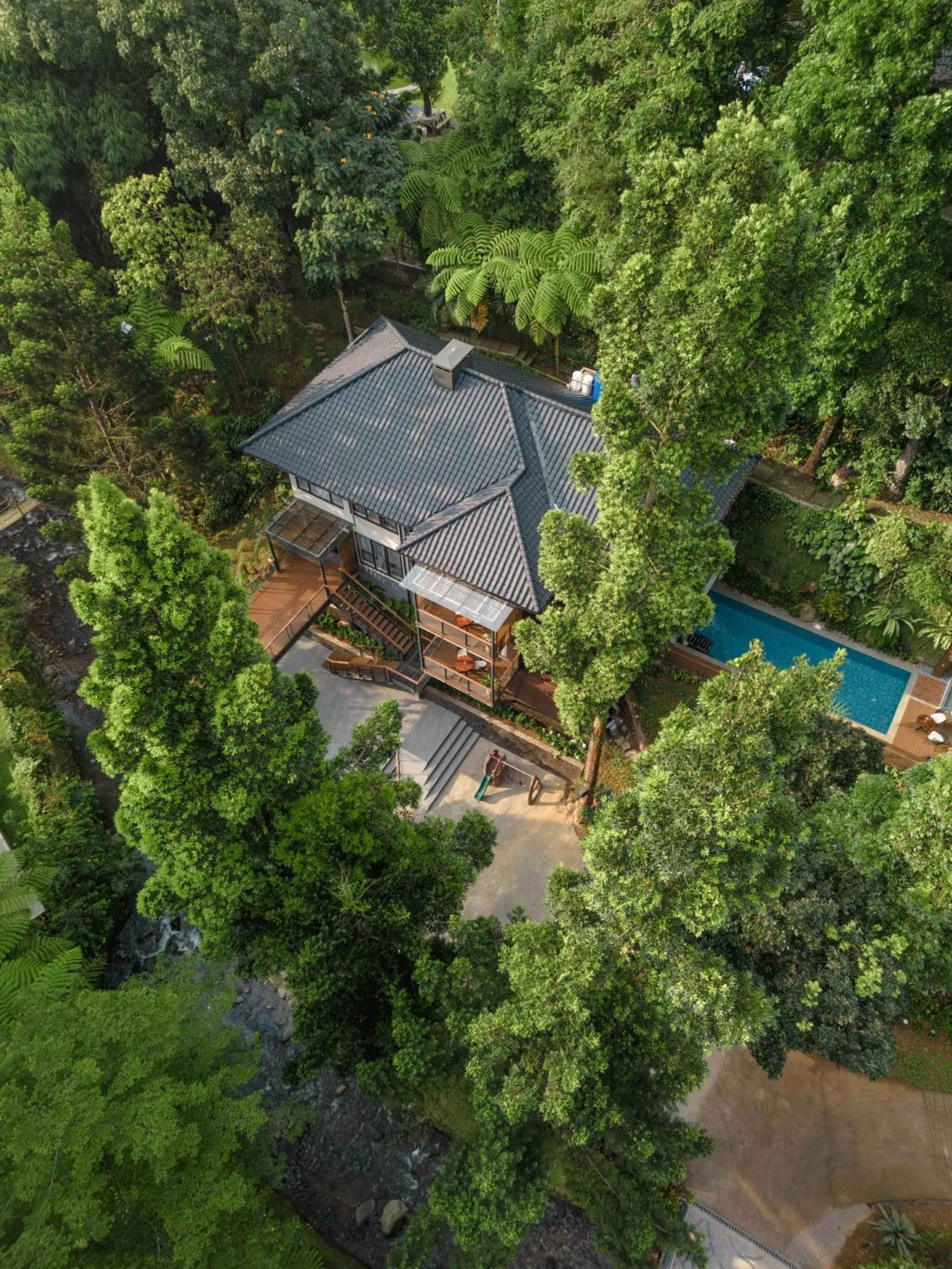 Property building in Plataran Puncak Residences