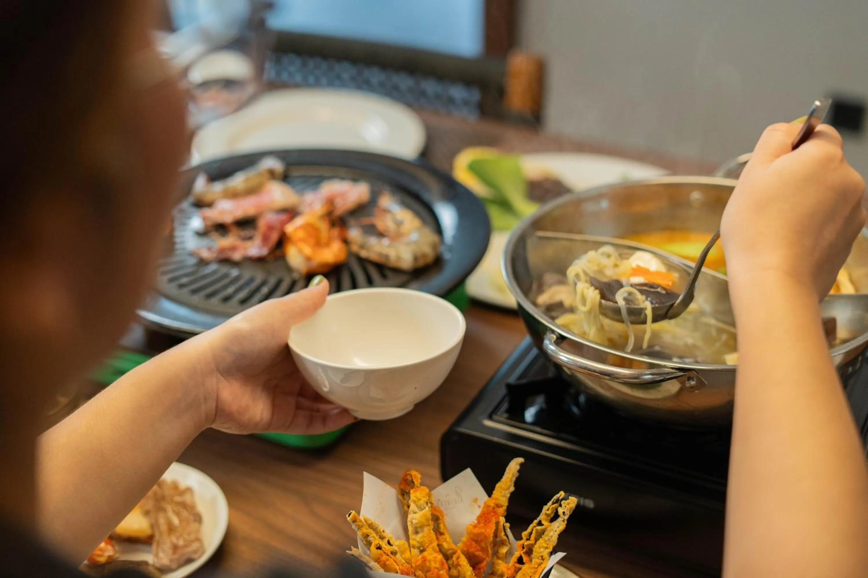 BBQ facilities in Plataran Puncak Residences