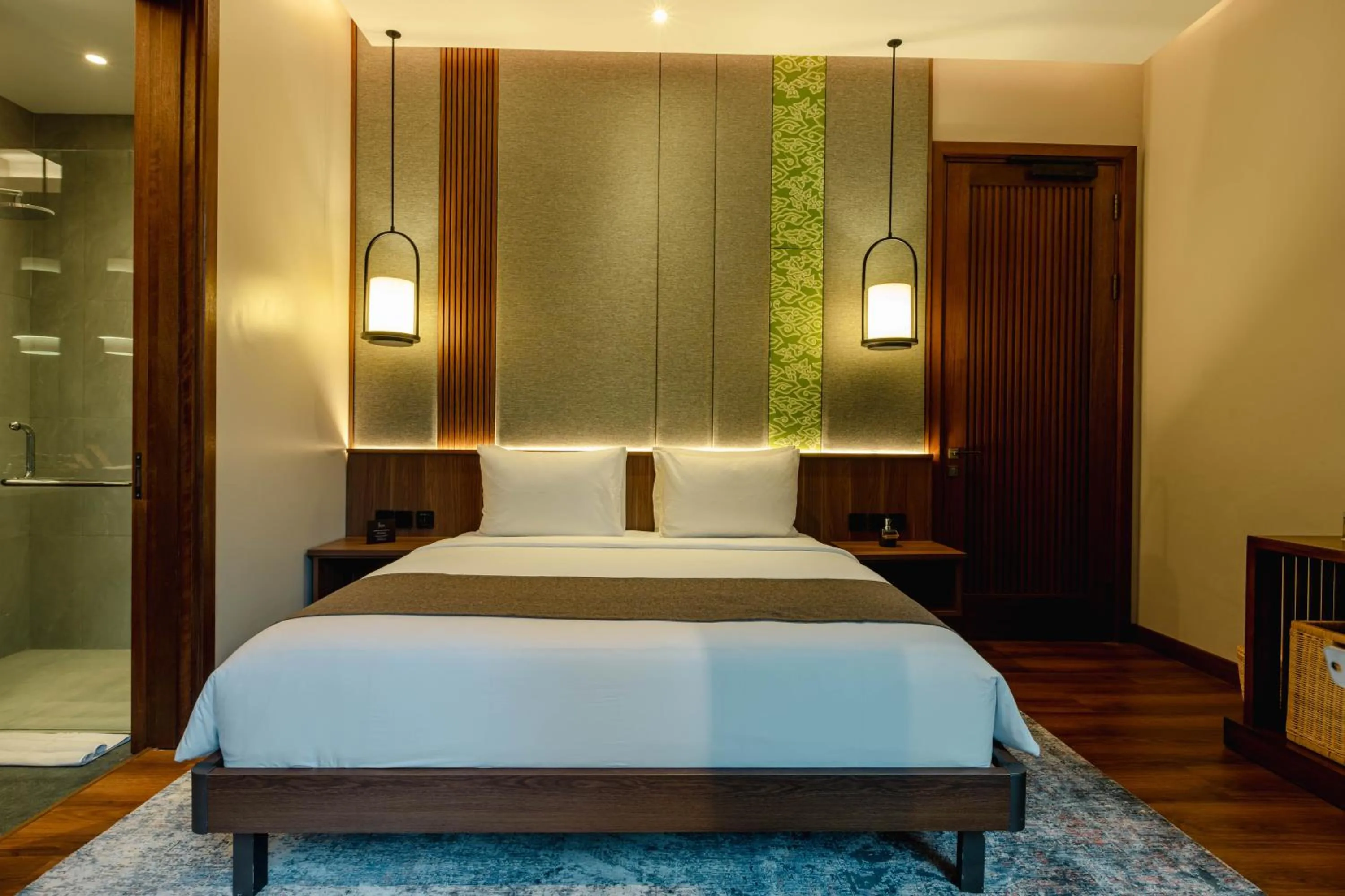 Bed in Plataran Puncak Residences