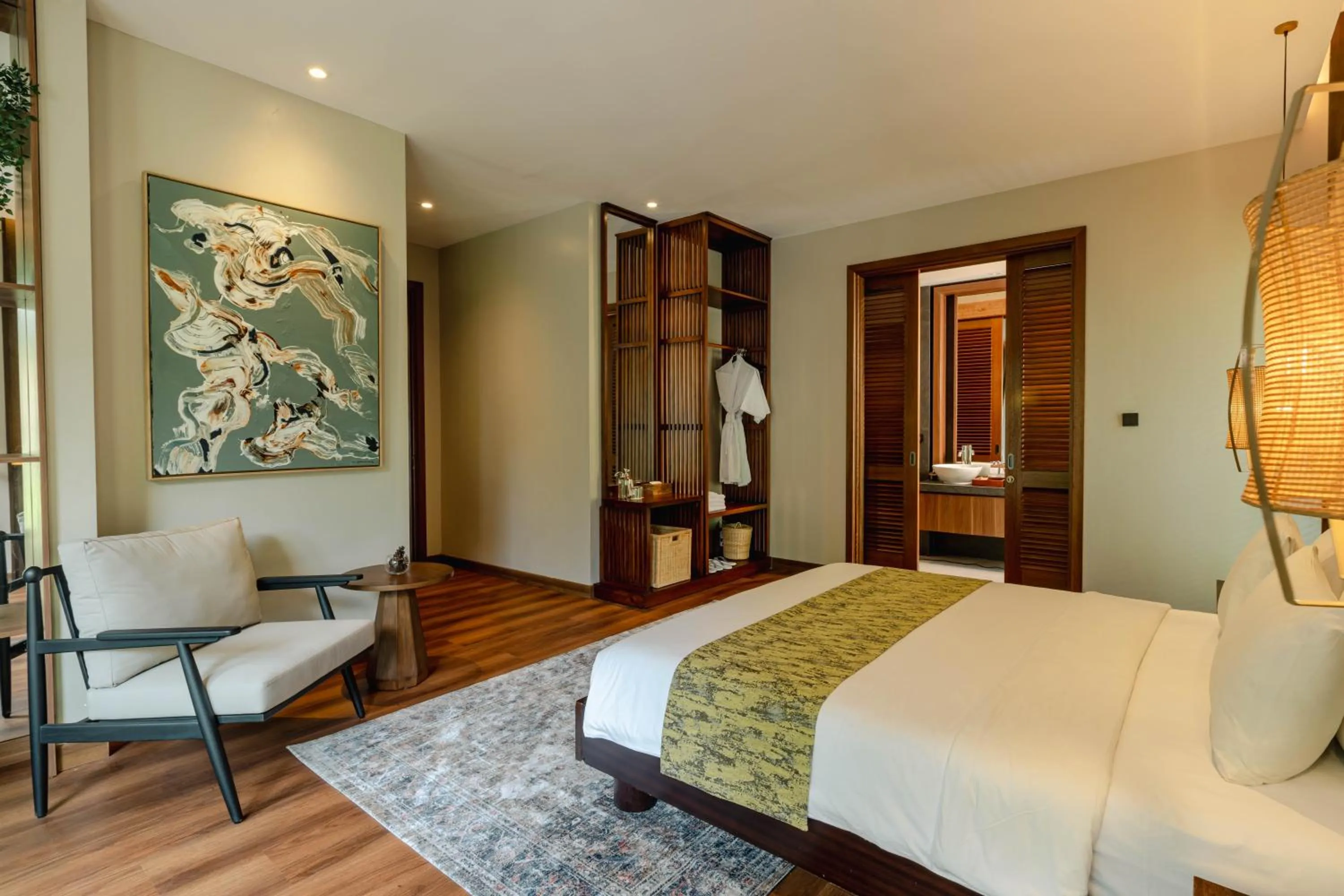 Bedroom, Bed in Plataran Puncak Residences