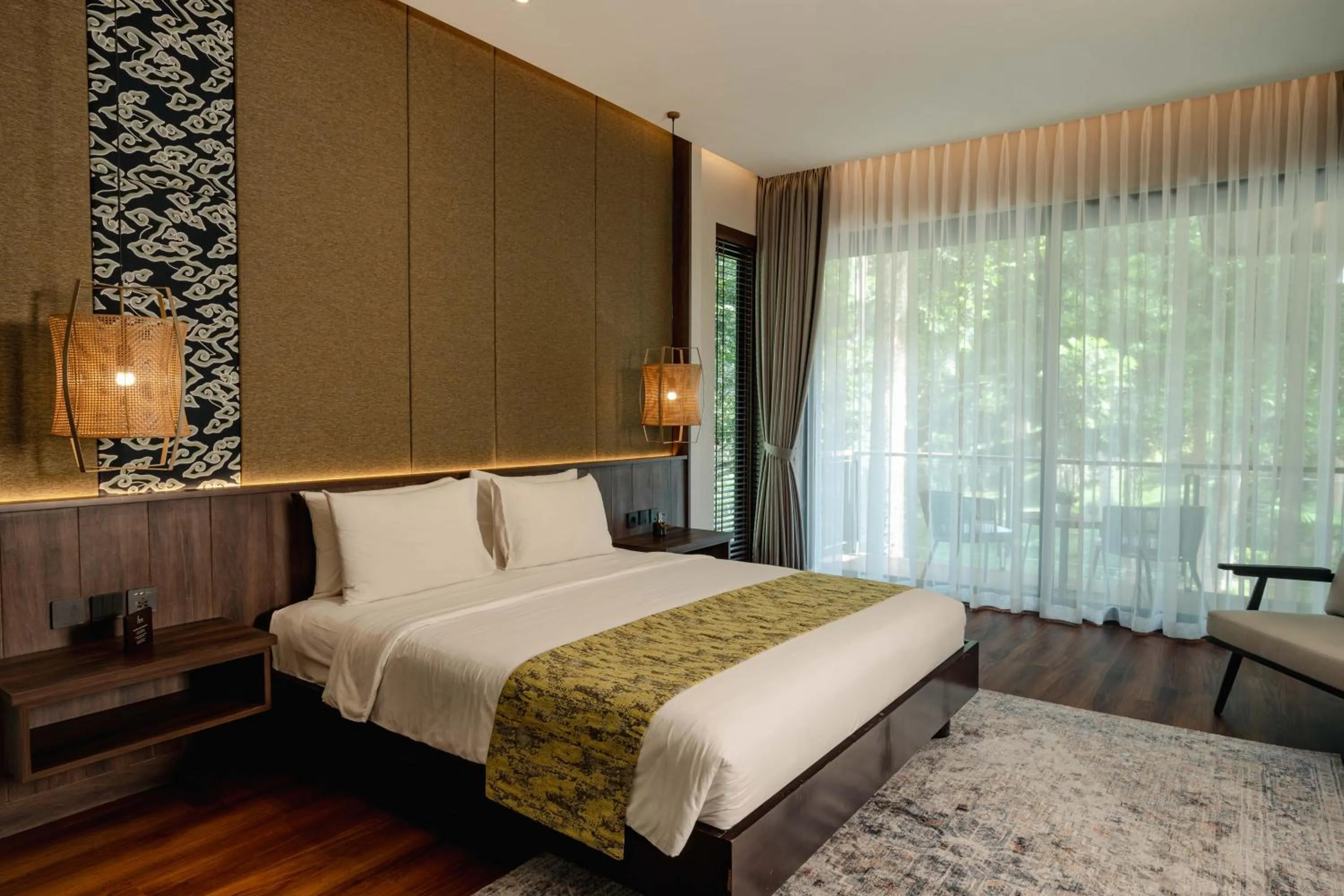 Bedroom, Bed in Plataran Puncak Residences
