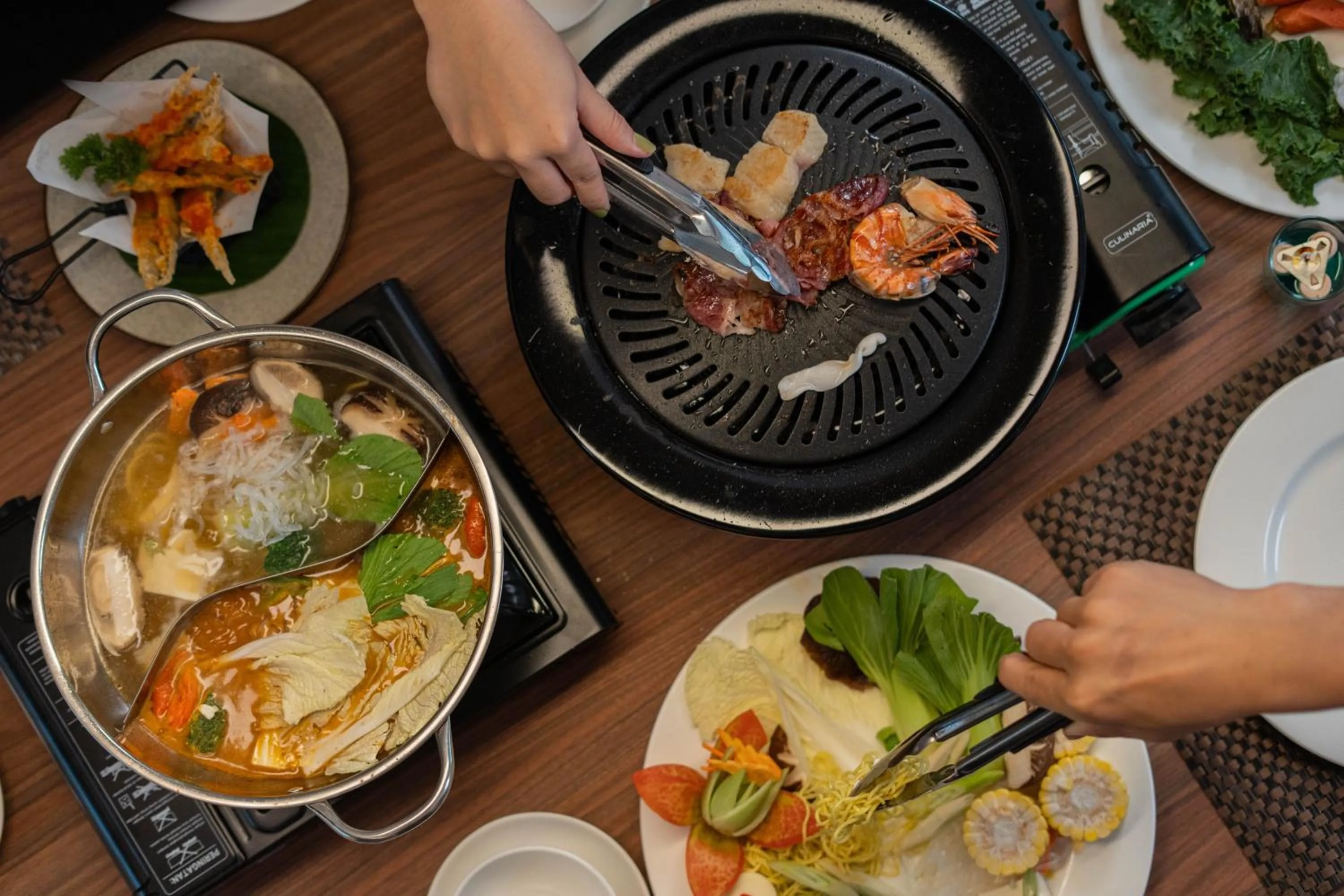 BBQ facilities in Plataran Puncak Residences