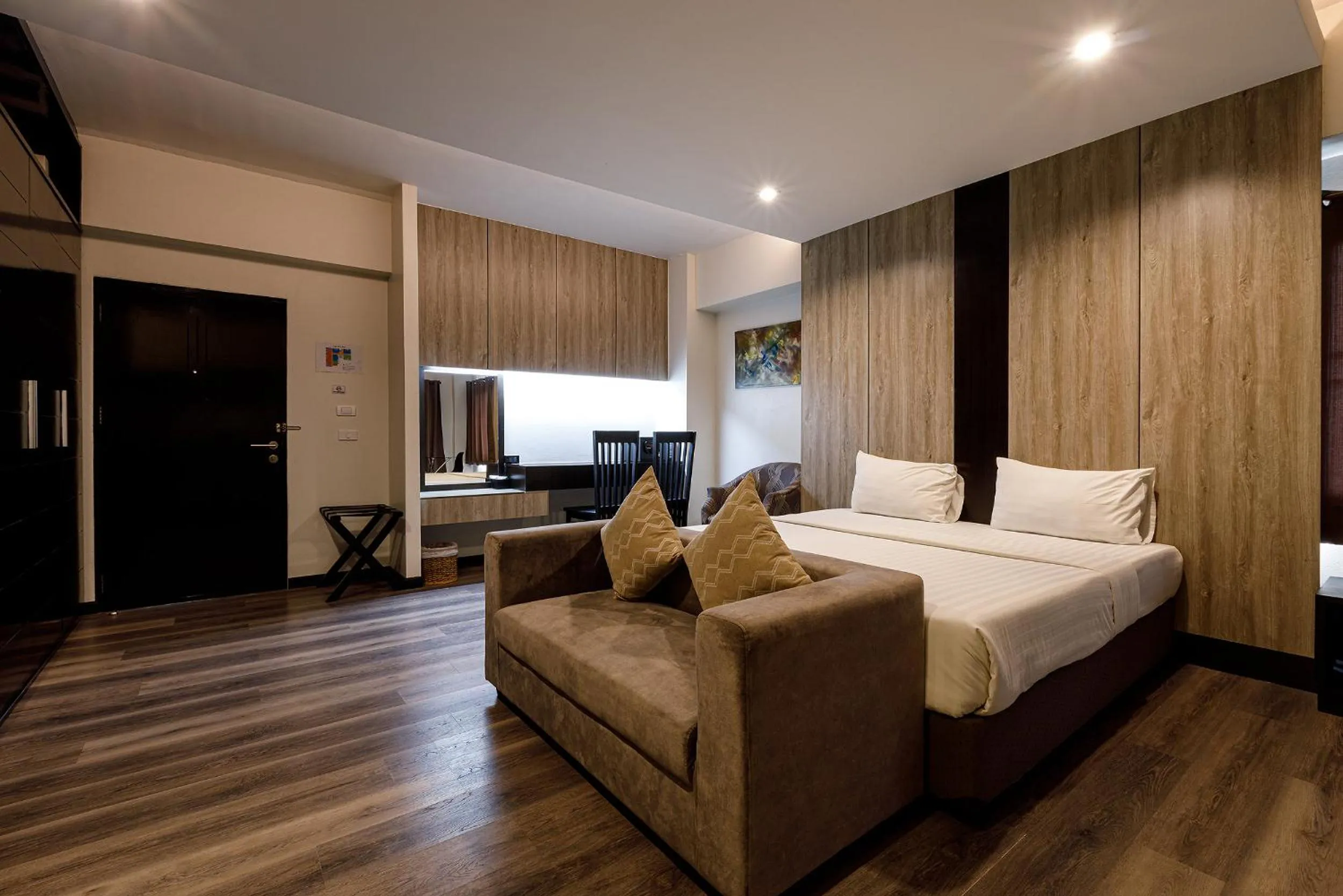 Bedroom, Bed in Grand Marina Residence Hotel