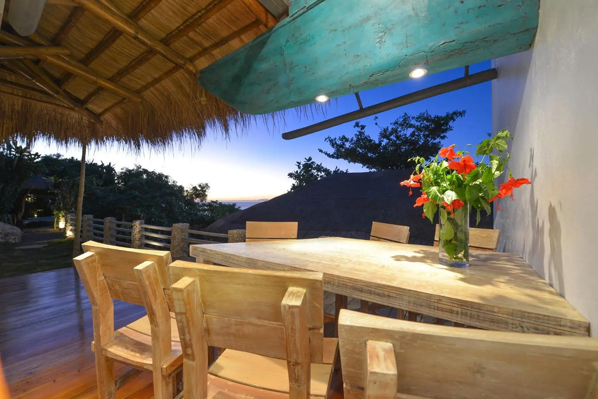 Dining area in Diniview Villa Resort Dining area in Diniview Villa Resort