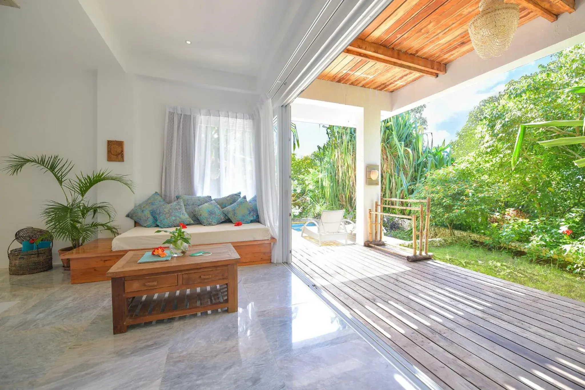 Balcony/Terrace in Diniview Villa Resort Balcony/Terrace in Diniview Villa Resort