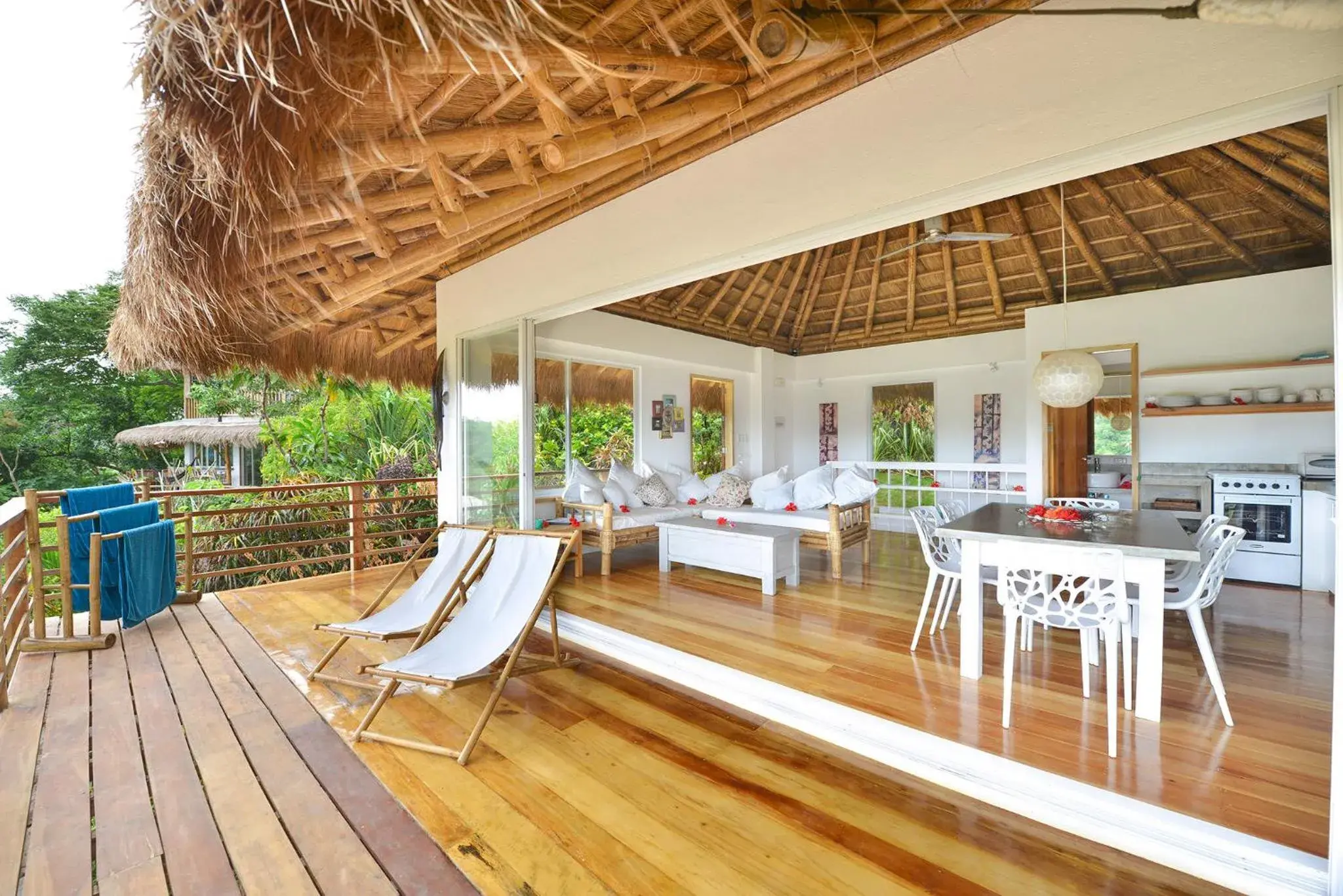 Balcony/Terrace in Diniview Villa Resort Balcony/Terrace in Diniview Villa Resort