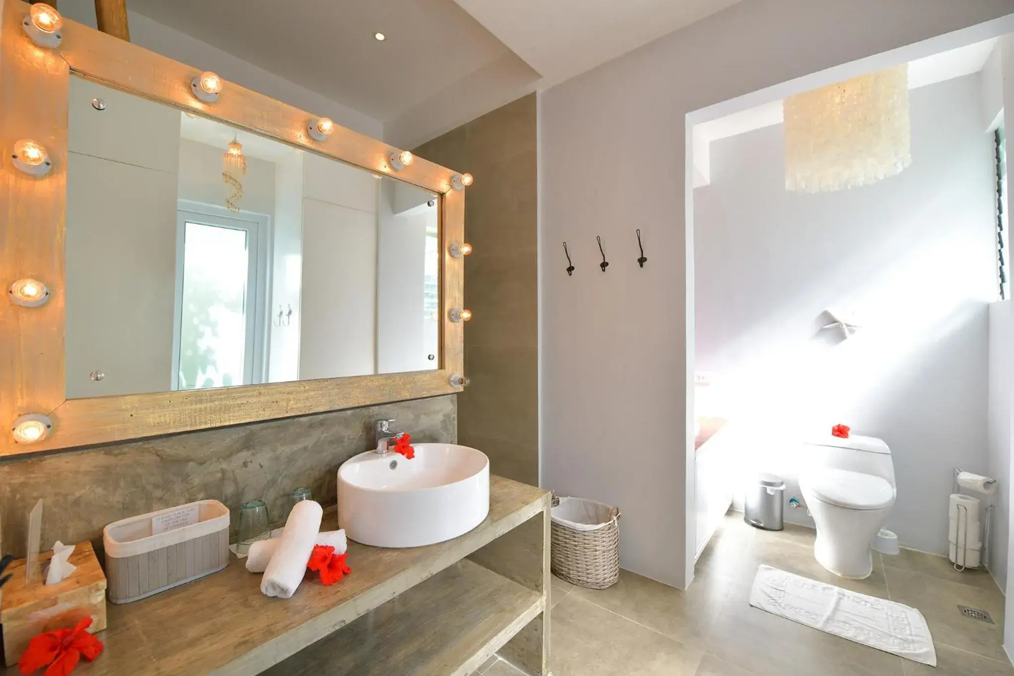 Toilet in Diniview Villa Resort Toilet in Diniview Villa Resort