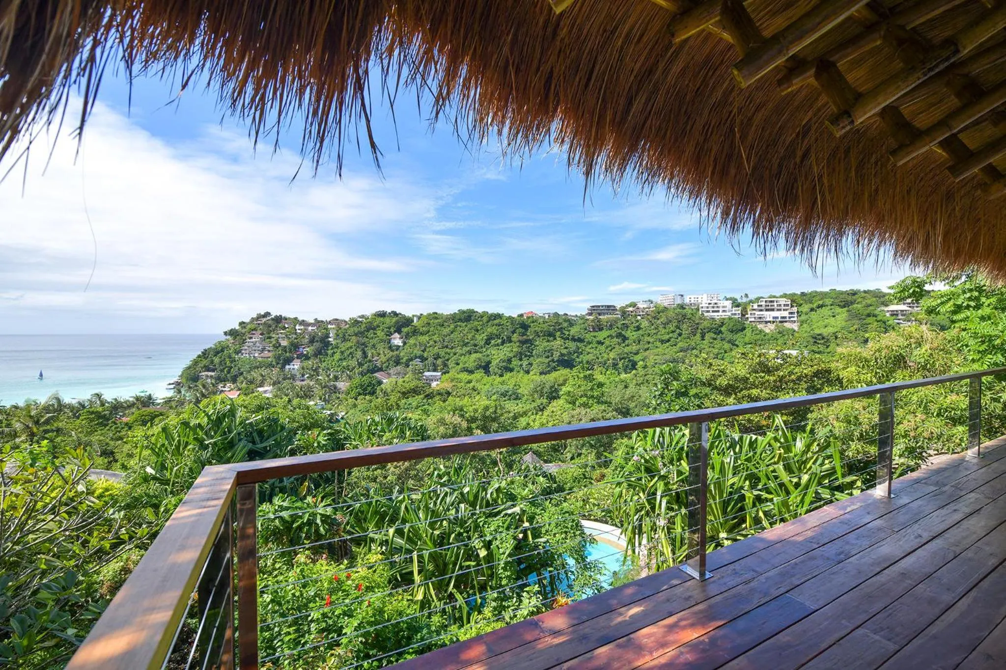 Natural landscape in Diniview Villa Resort