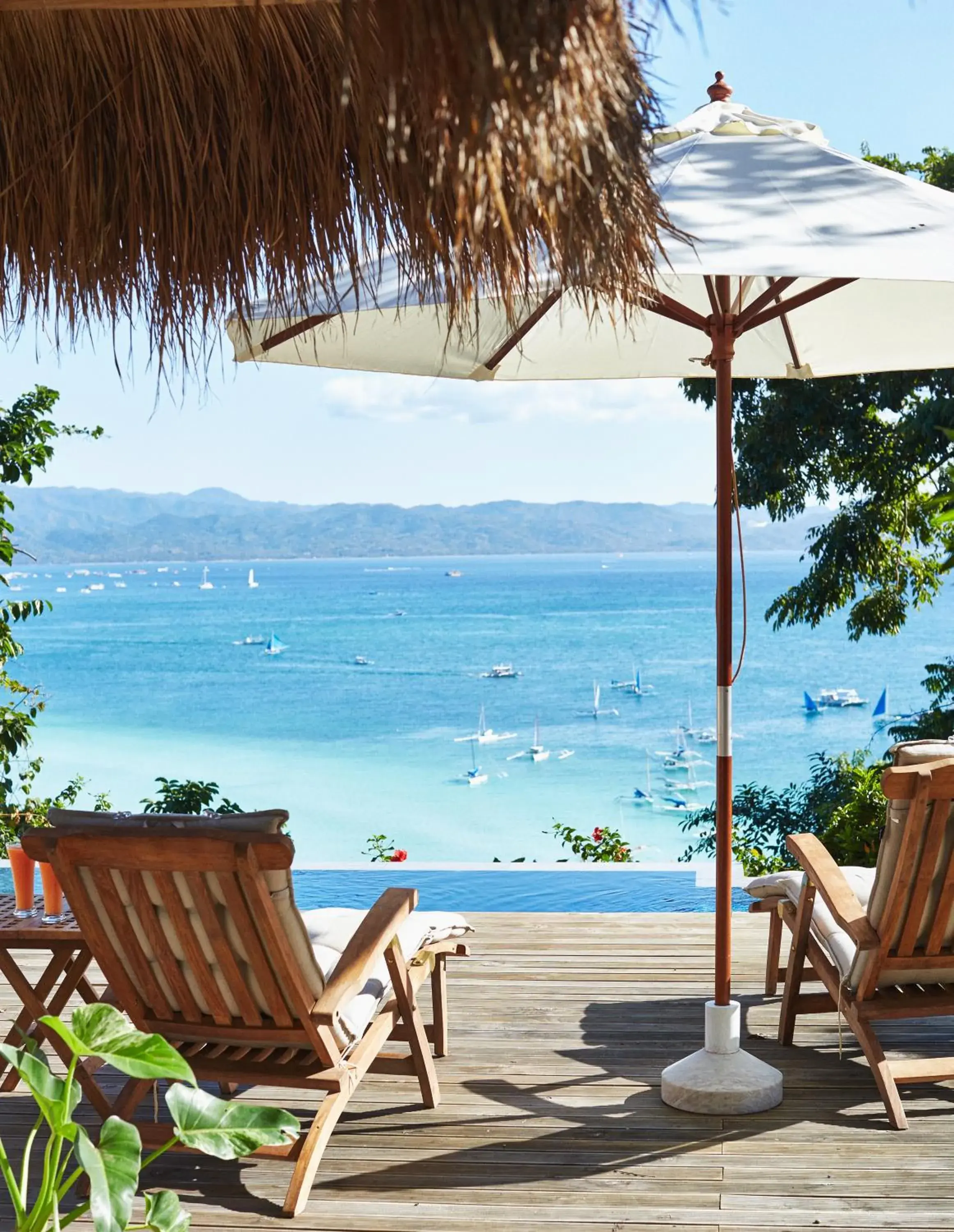 Balcony/Terrace in Diniview Villa Resort Balcony/Terrace in Diniview Villa Resort