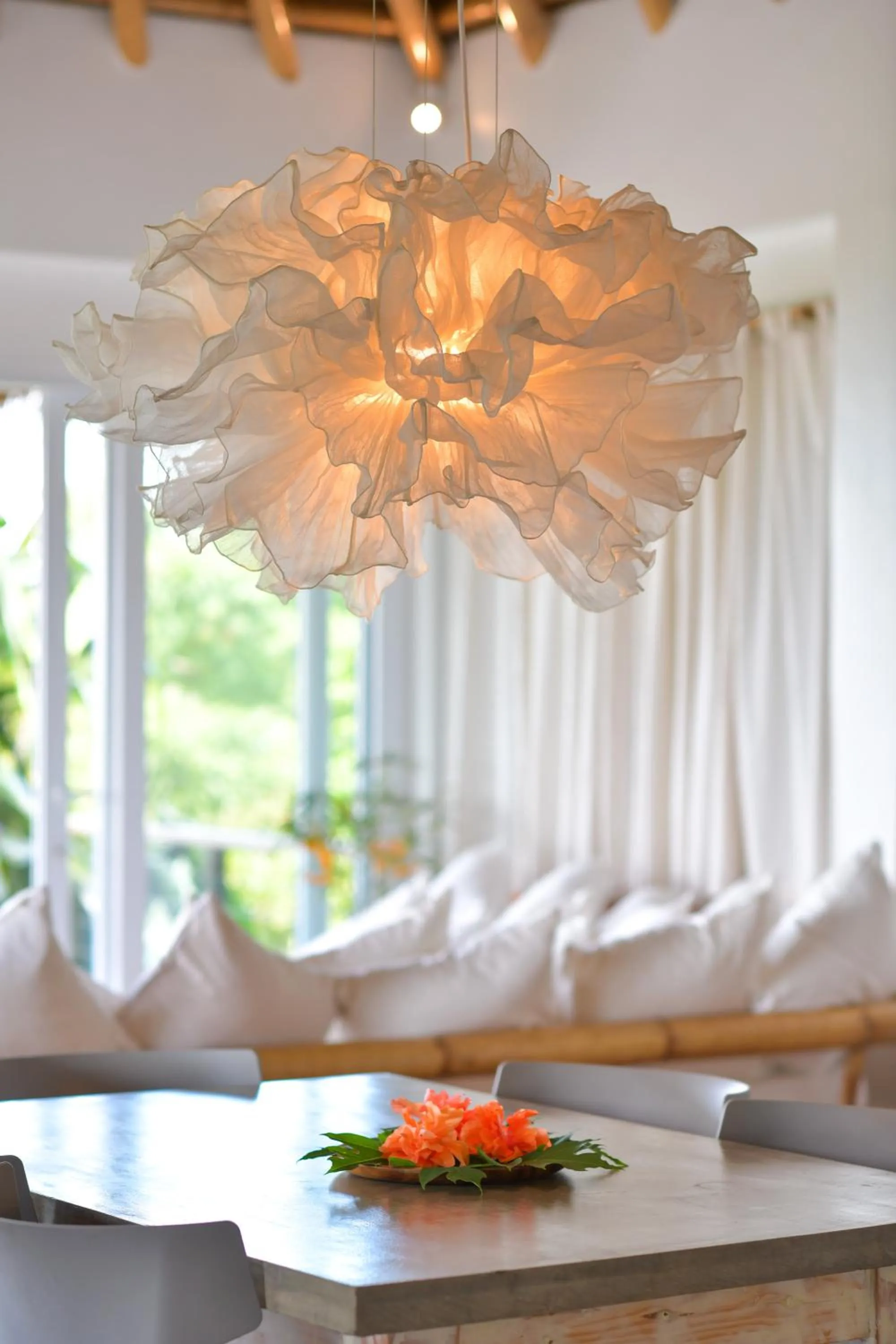 Decorative detail in Diniview Villa Resort