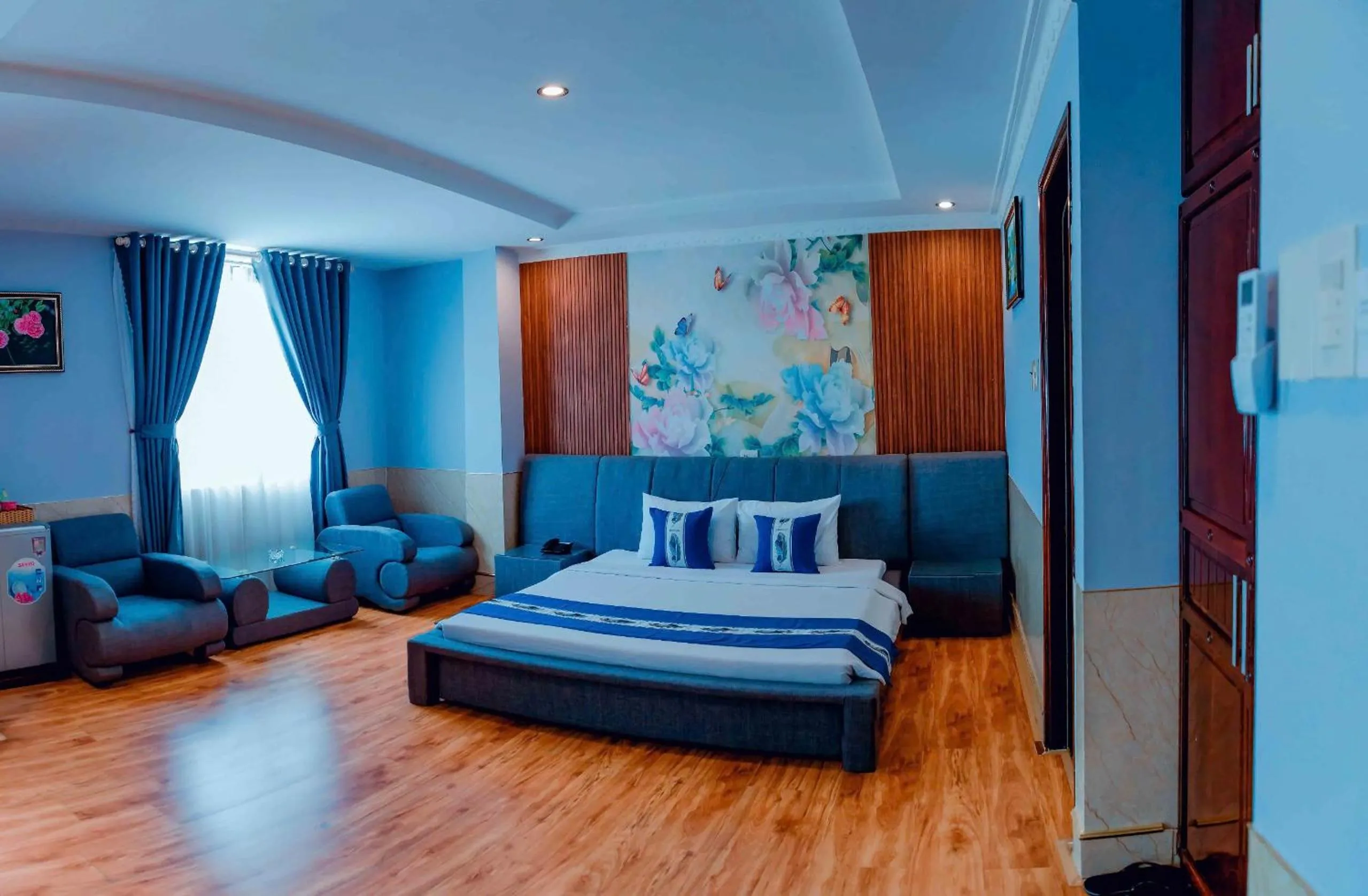 Bed in Linh Phuong 3 Hotel