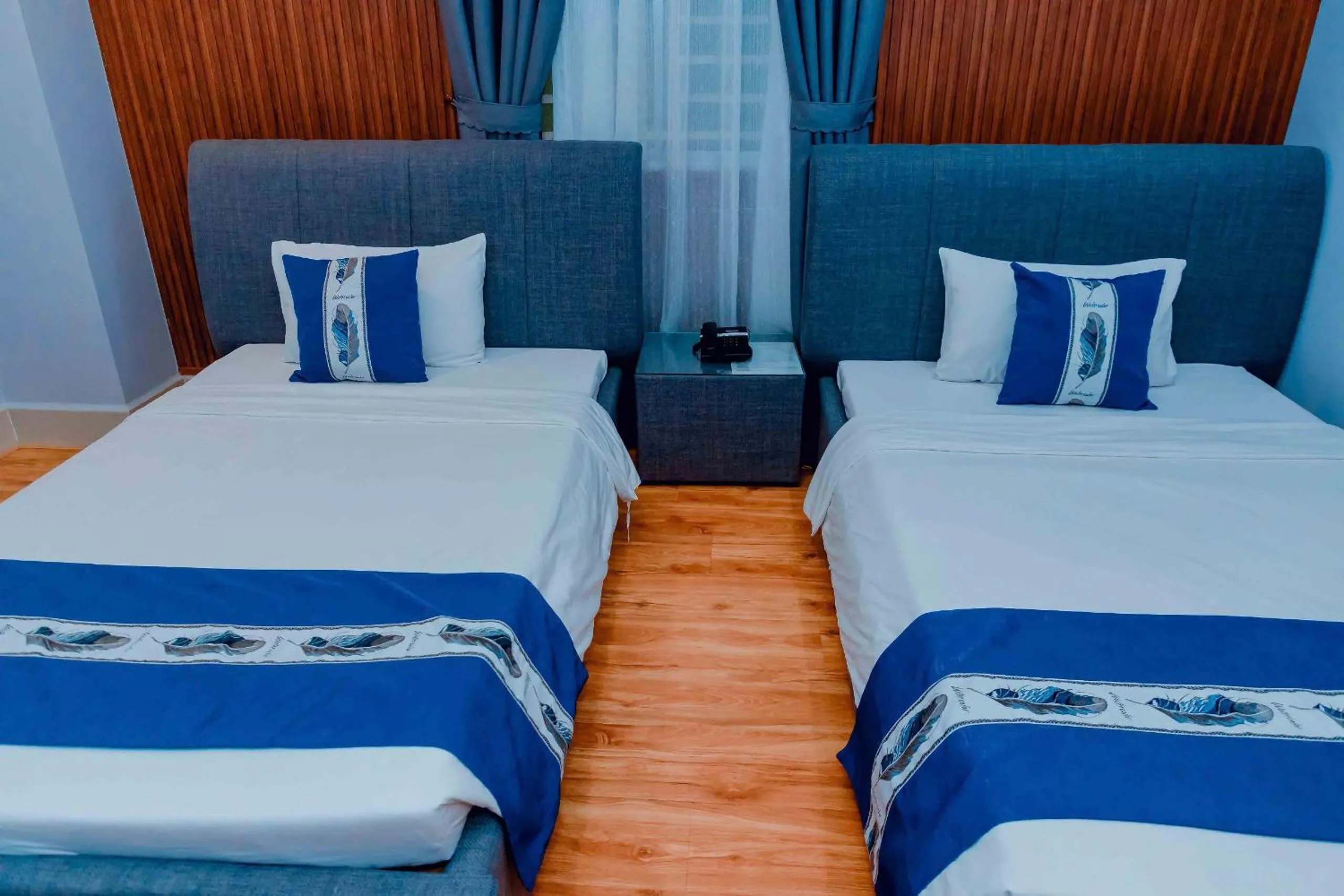 Bed in Linh Phuong 3 Hotel