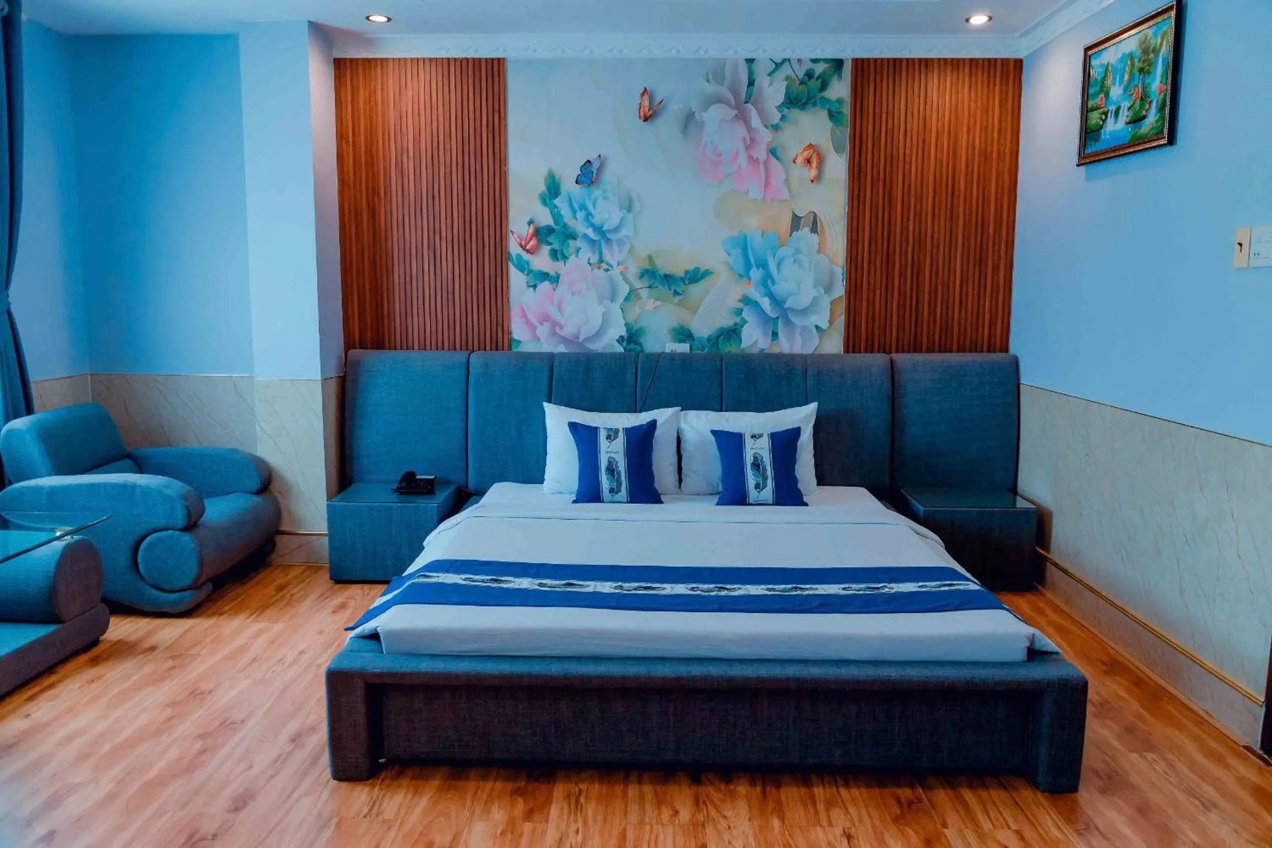 Bed in Linh Phuong 3 Hotel