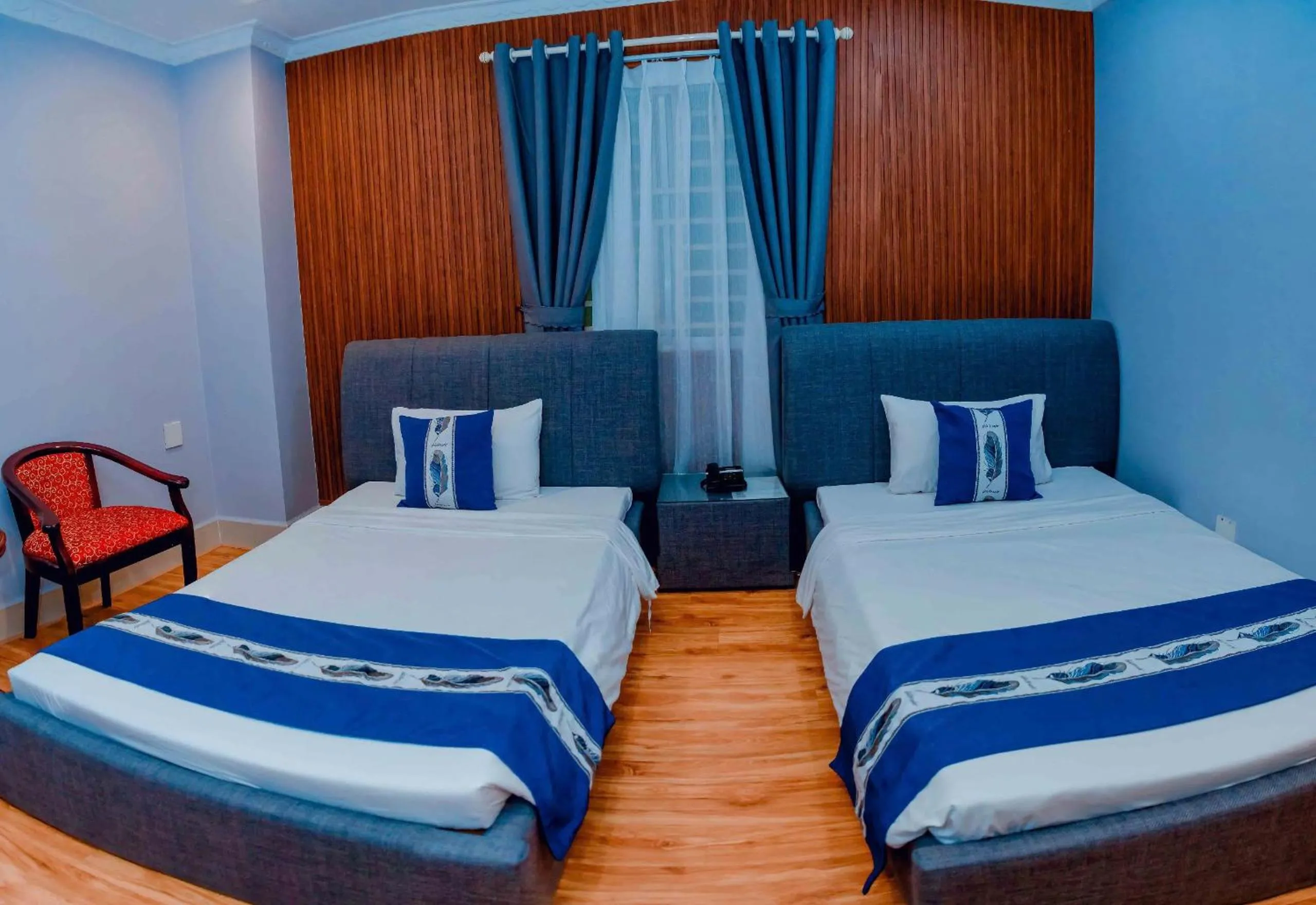 Bed in Linh Phuong 3 Hotel