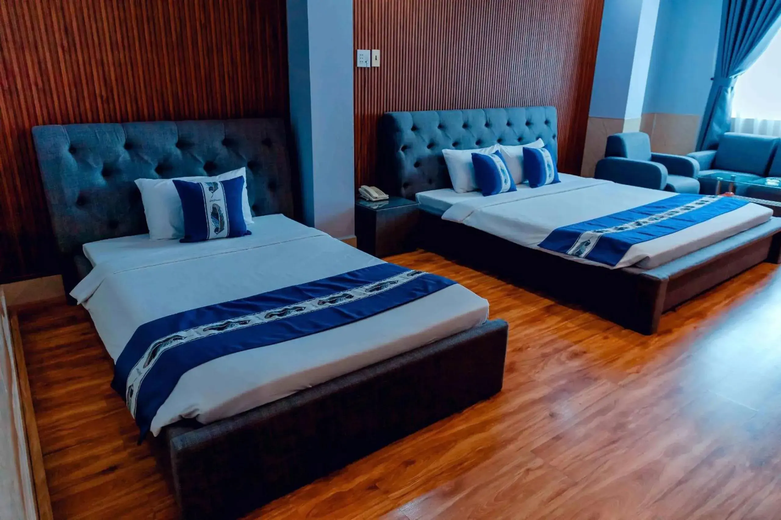 Bed in Linh Phuong 3 Hotel Bed in Linh Phuong 3 Hotel