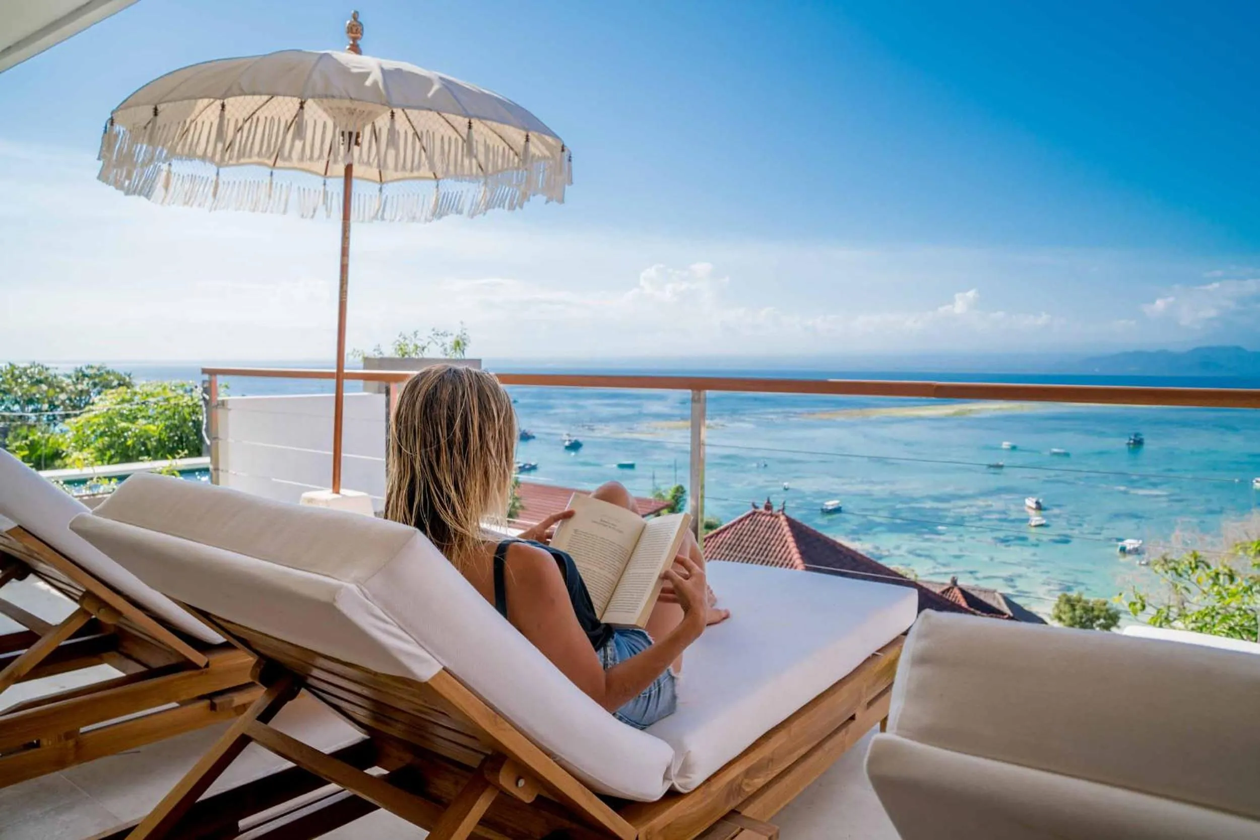 Balcony/Terrace in Aqua Nusa - Luxury Lembongan Villas