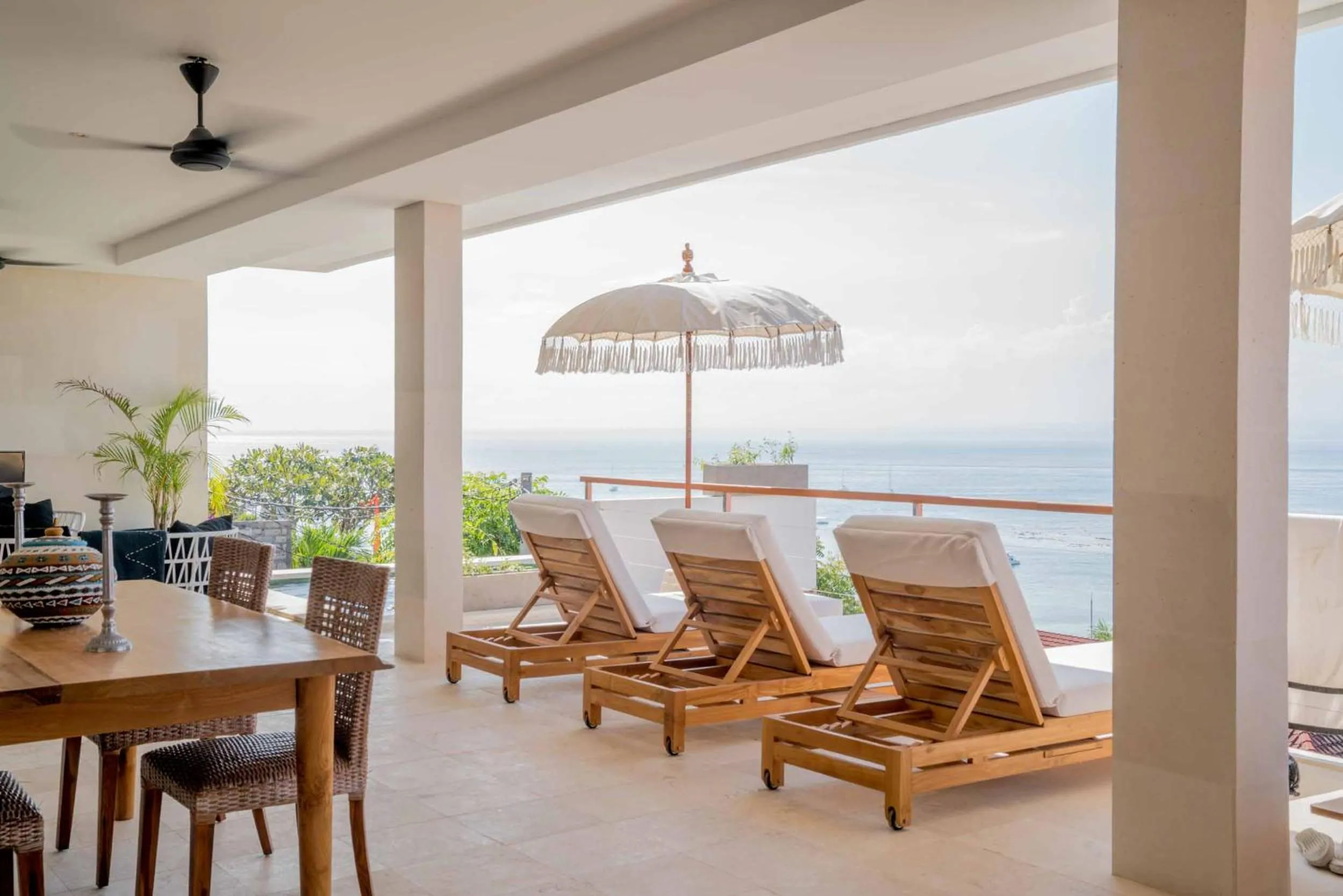 Balcony/Terrace in Aqua Nusa - Luxury Lembongan Villas