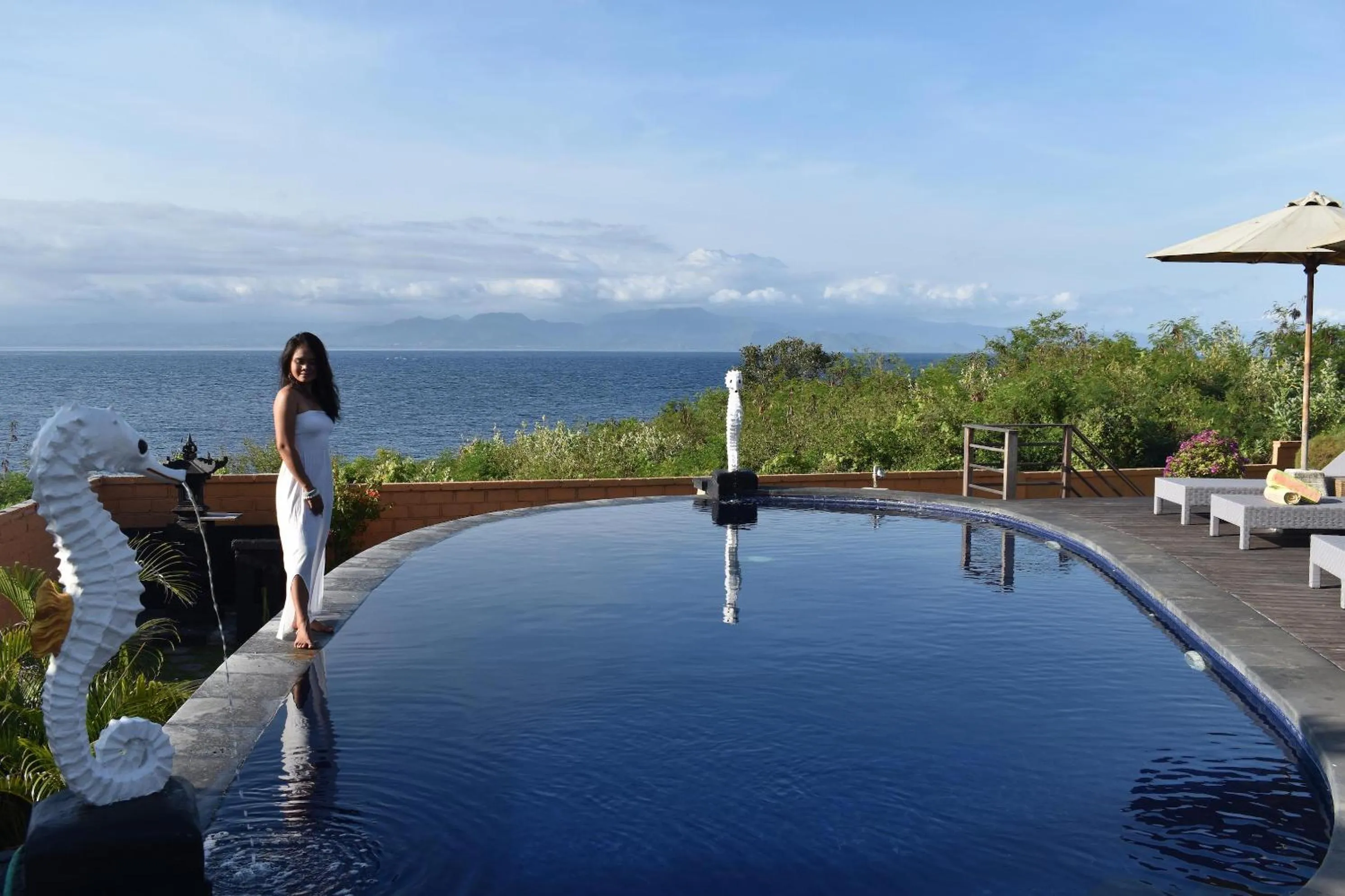 Swimming pool in Bali Belva