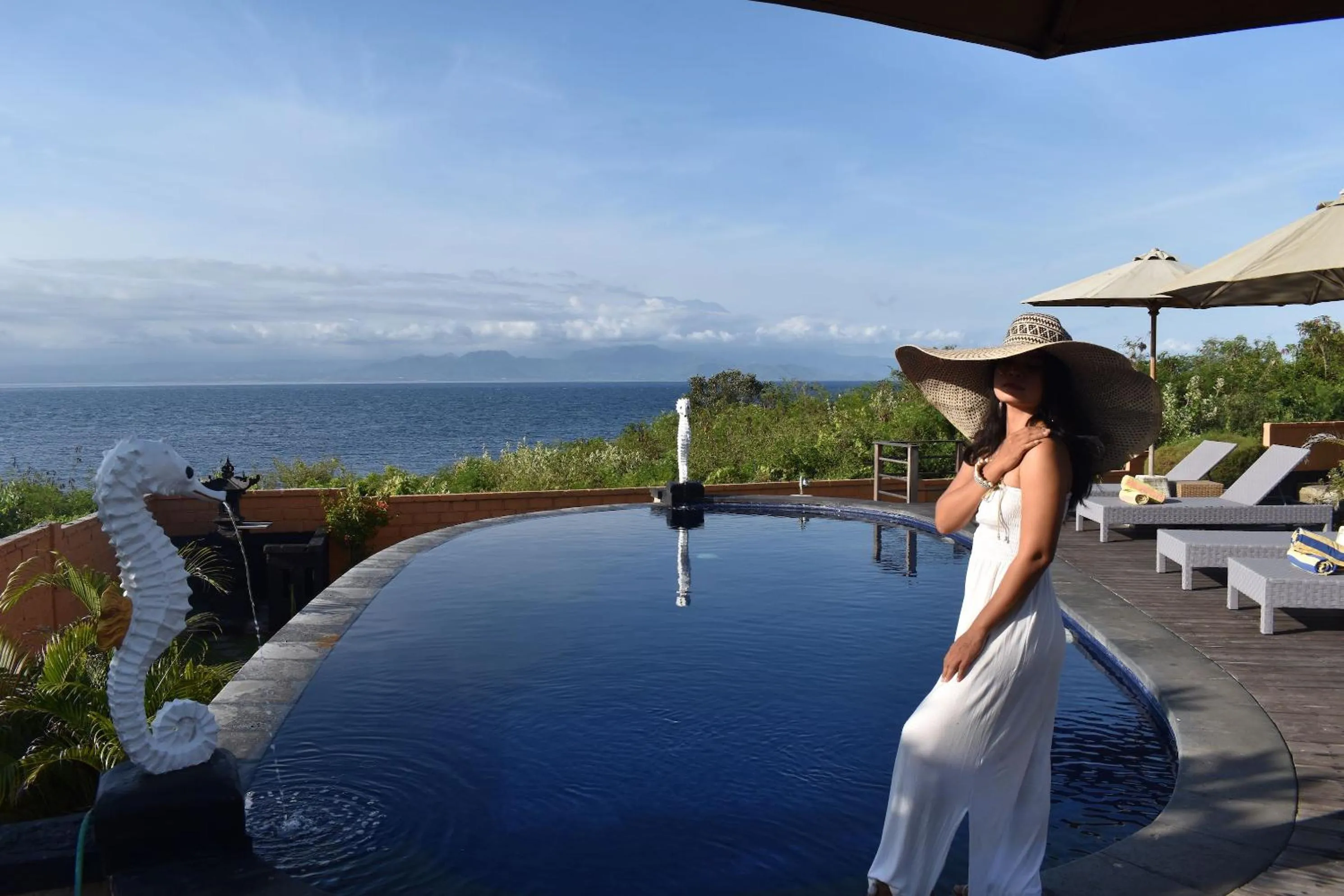 Swimming pool in Bali Belva