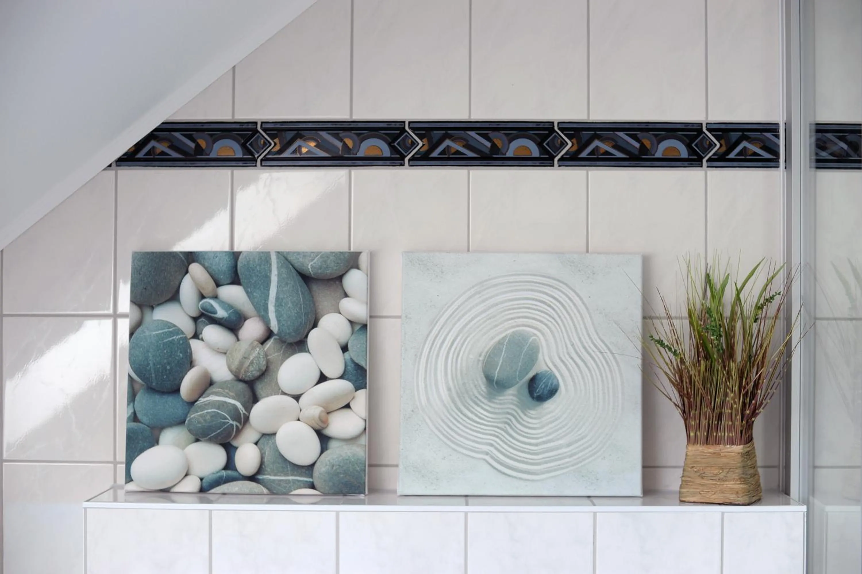 Bathroom in Ferienwohnung Landfein Schalkenmehren