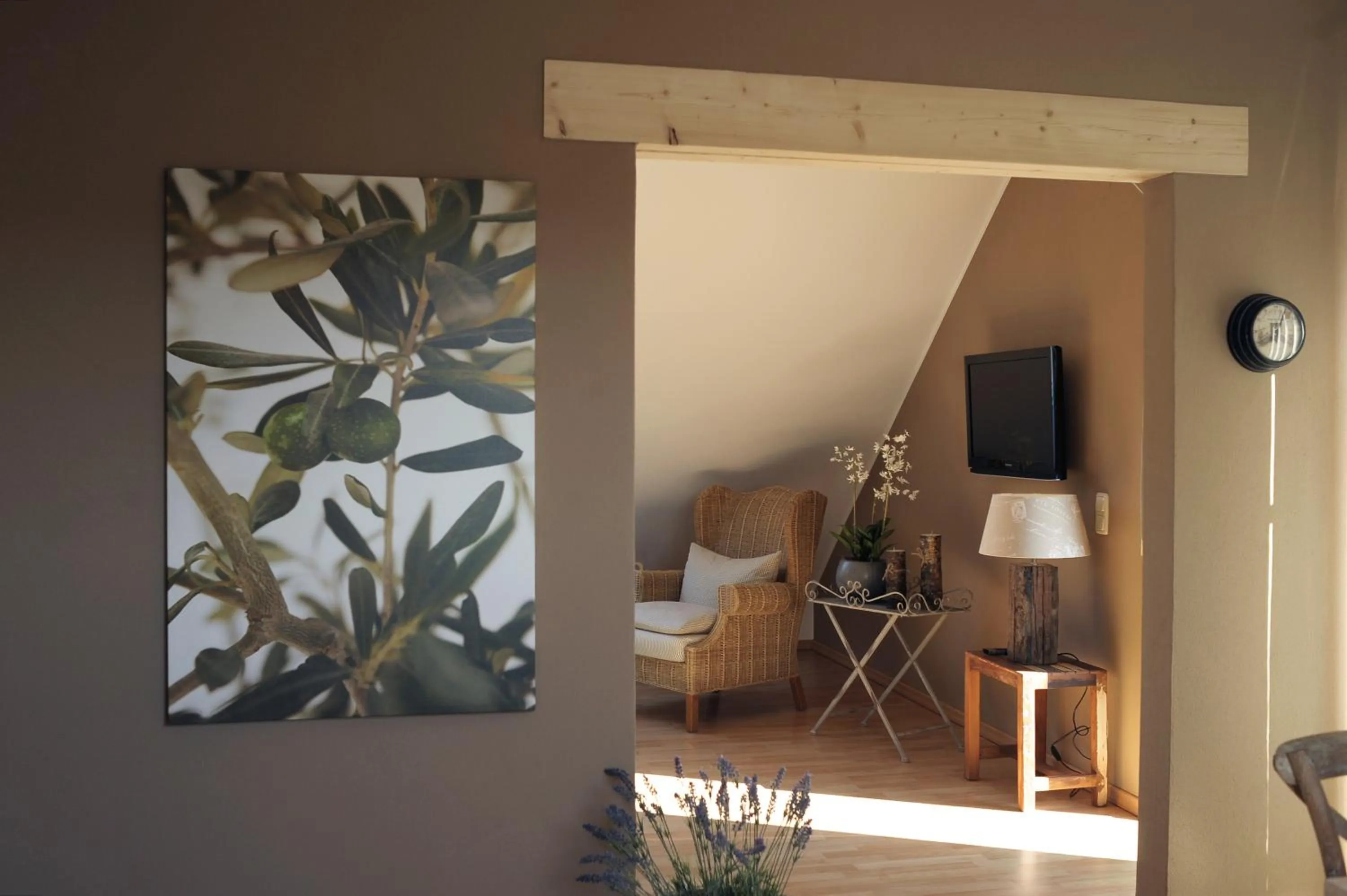 Living room in Ferienwohnung Landfein Schalkenmehren