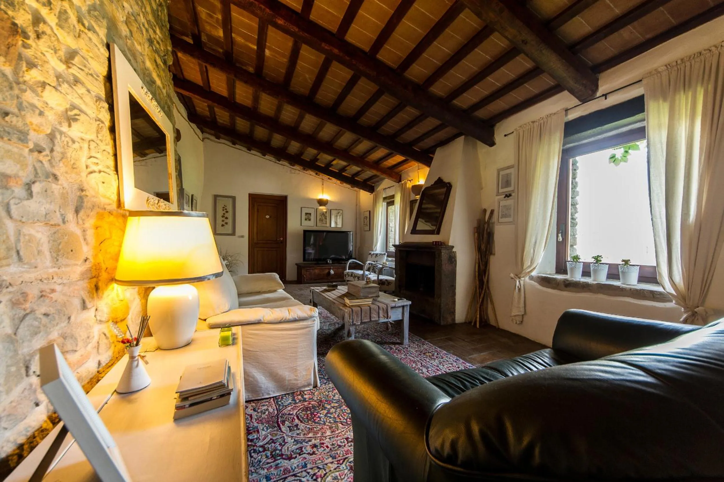 Living room in Le Bumbarelle