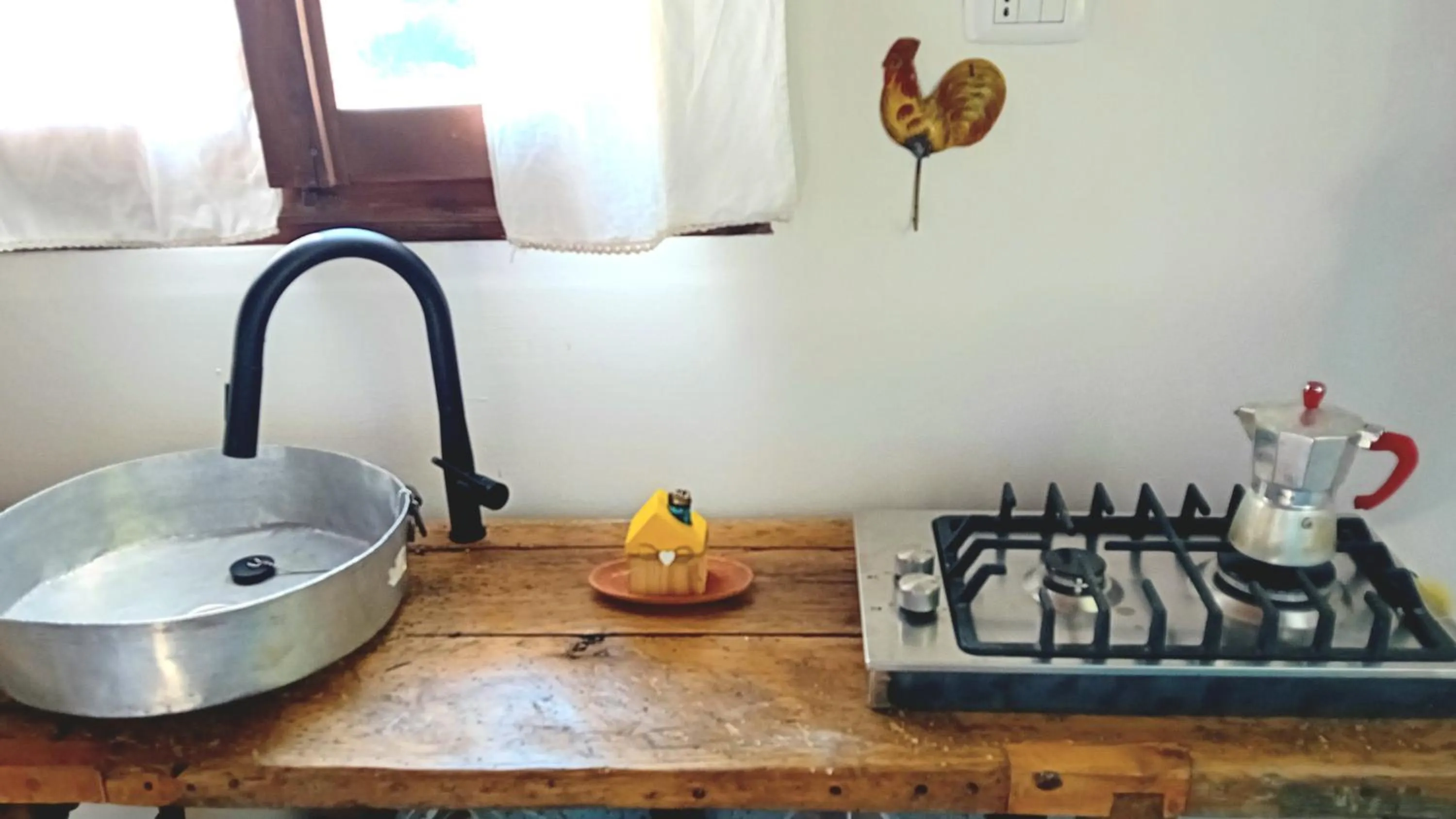 Kitchen or kitchenette in Le Bumbarelle