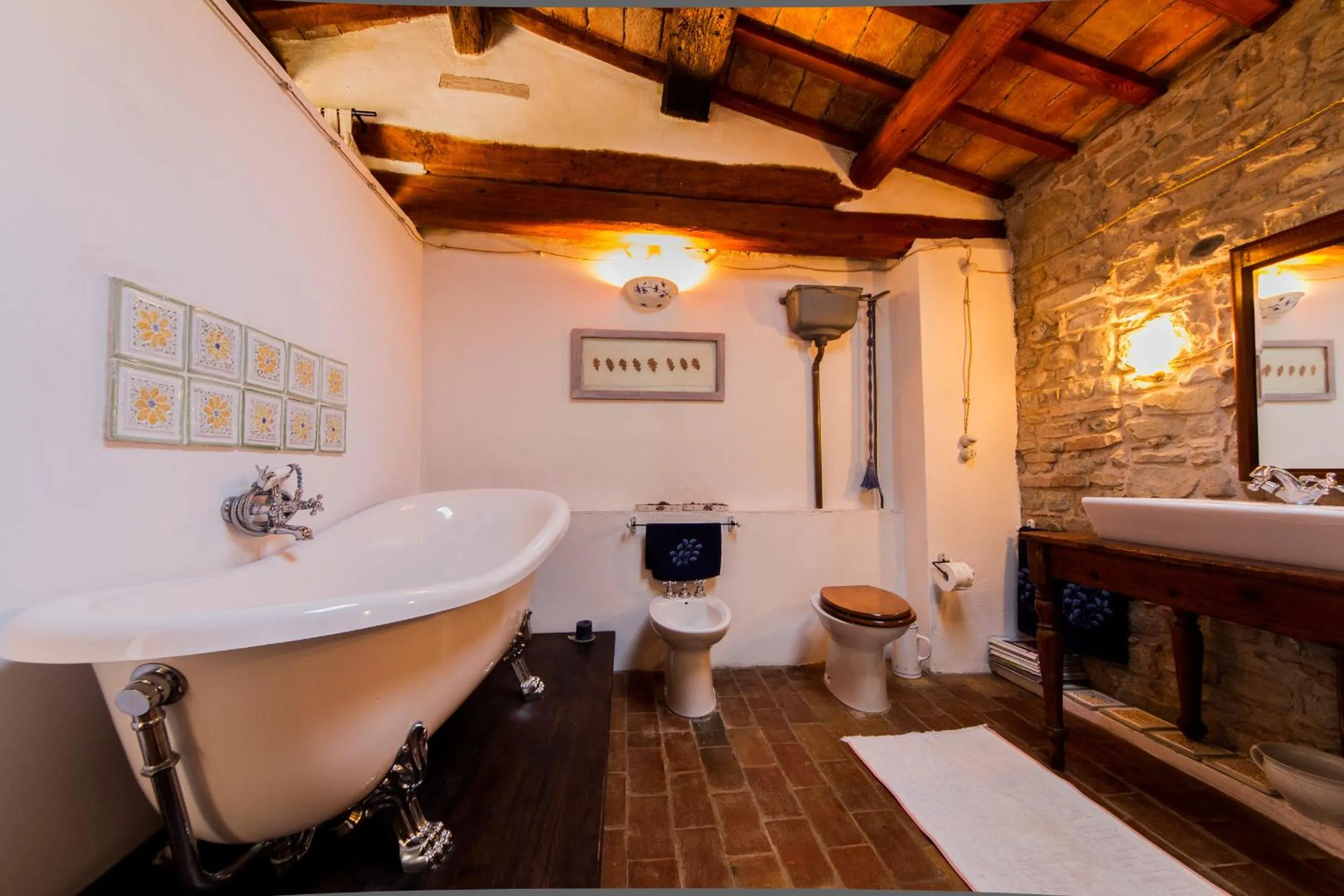 Bathroom in Le Bumbarelle