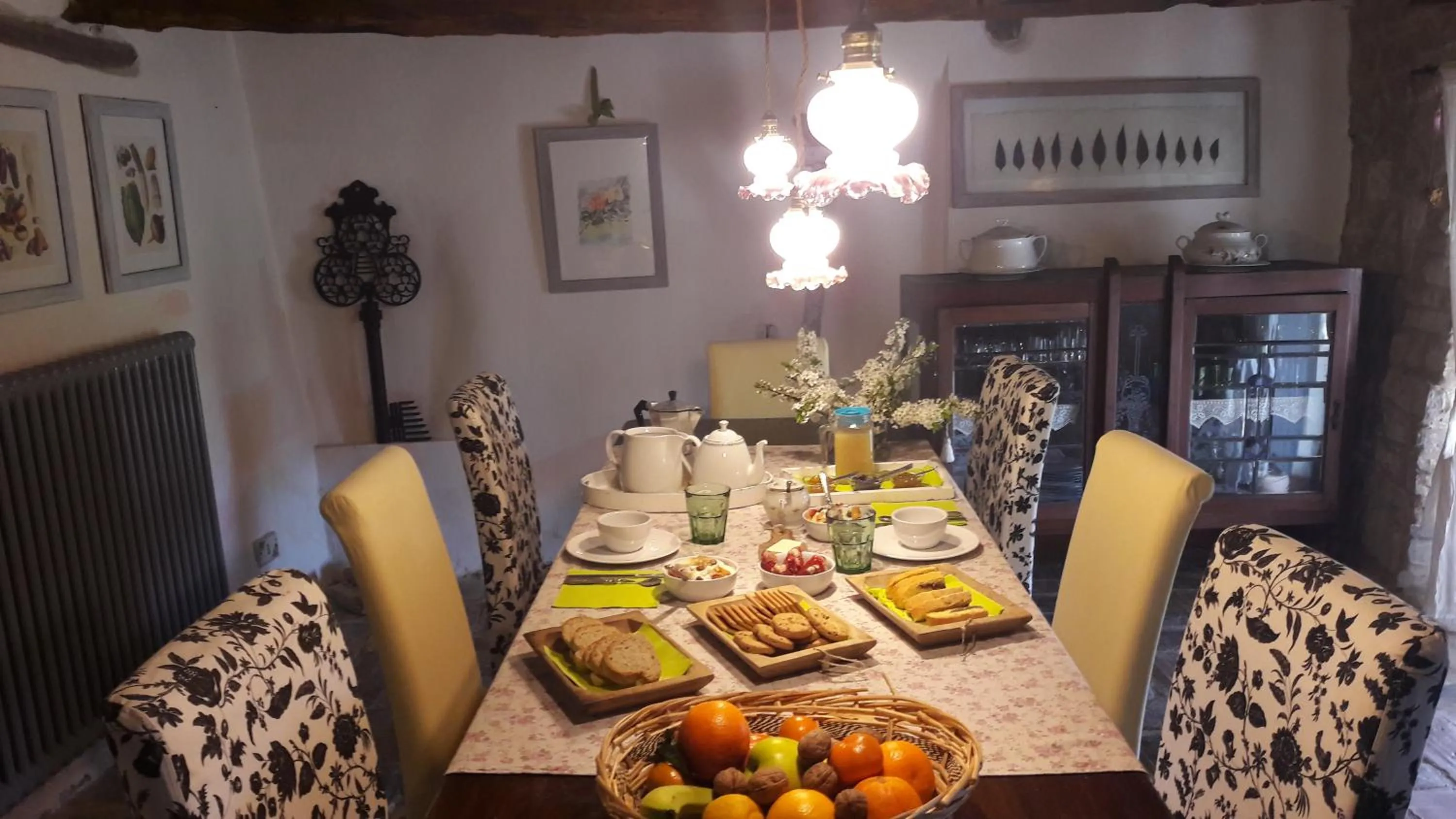 Italian breakfast in Le Bumbarelle