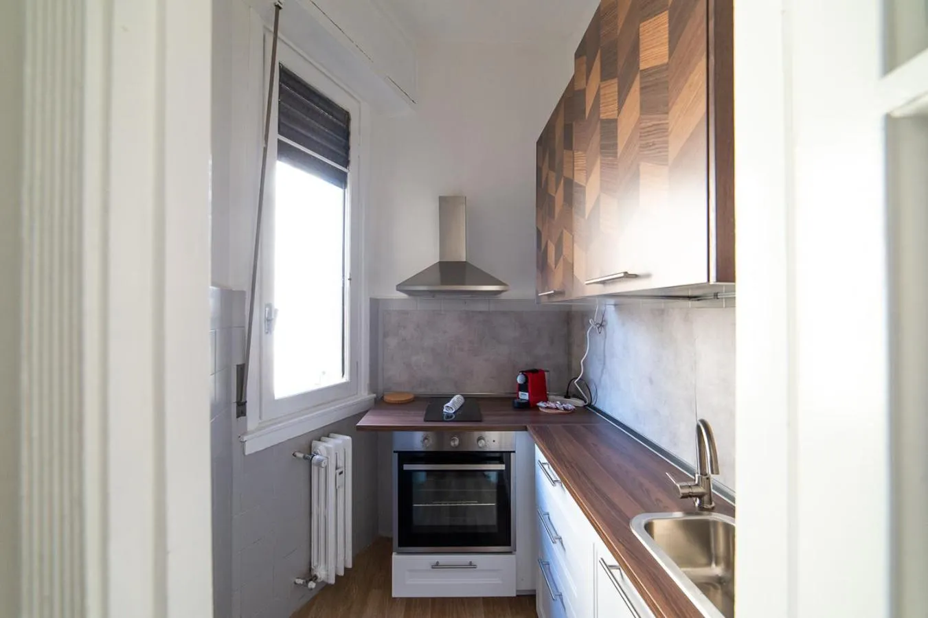 Kitchen or kitchenette in Hbhall Residenze Darsena