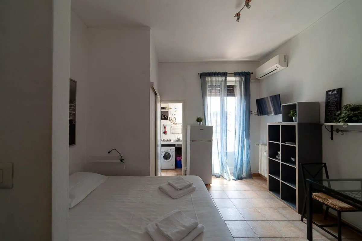 Bedroom, Bed in Hbhall Residenze Darsena