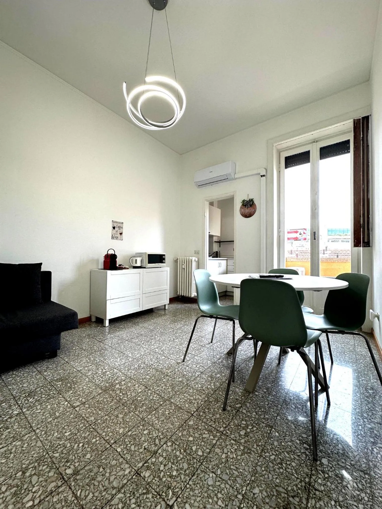 Living room in Hbhall Residenze Darsena