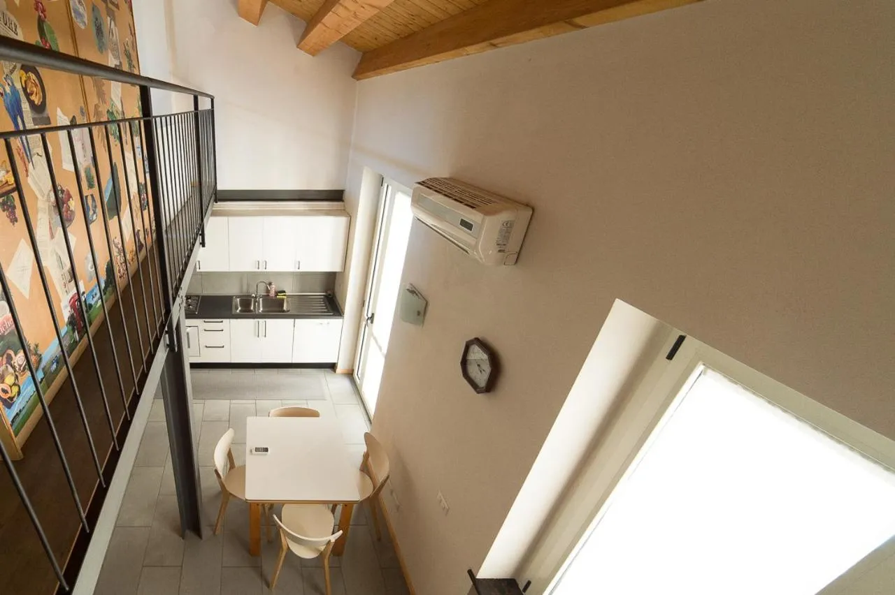 kitchen in Hbhall Residenze Darsena