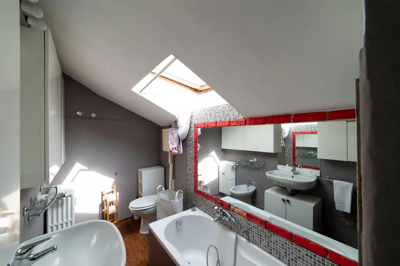 Bathroom in Hbhall Residenze Darsena