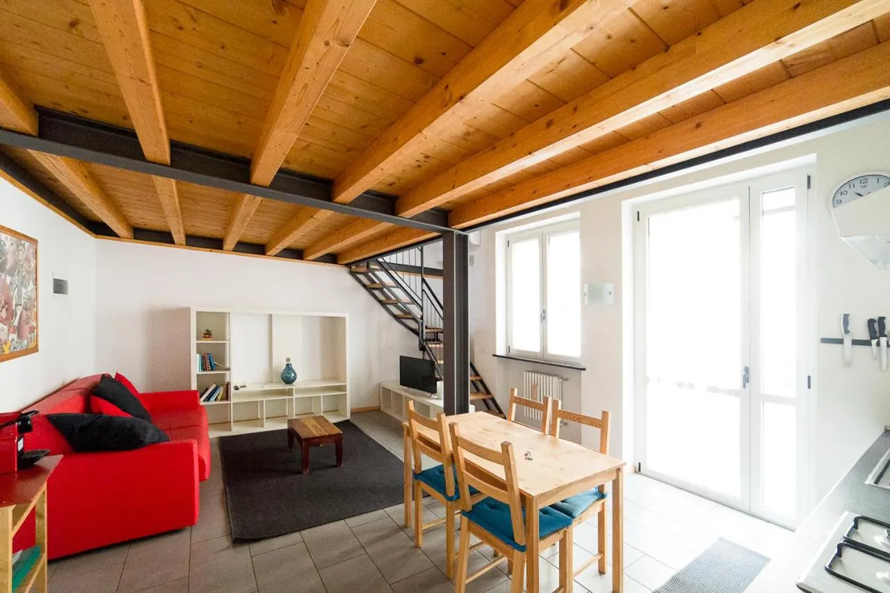 Living room in Hbhall Residenze Darsena