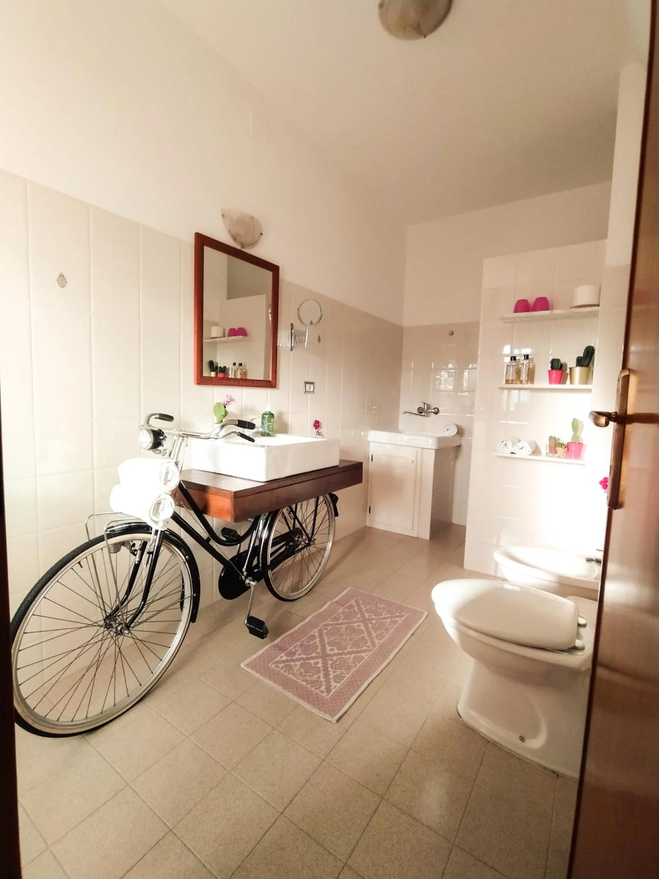 Bathroom in Il Sentiero B&Bìo