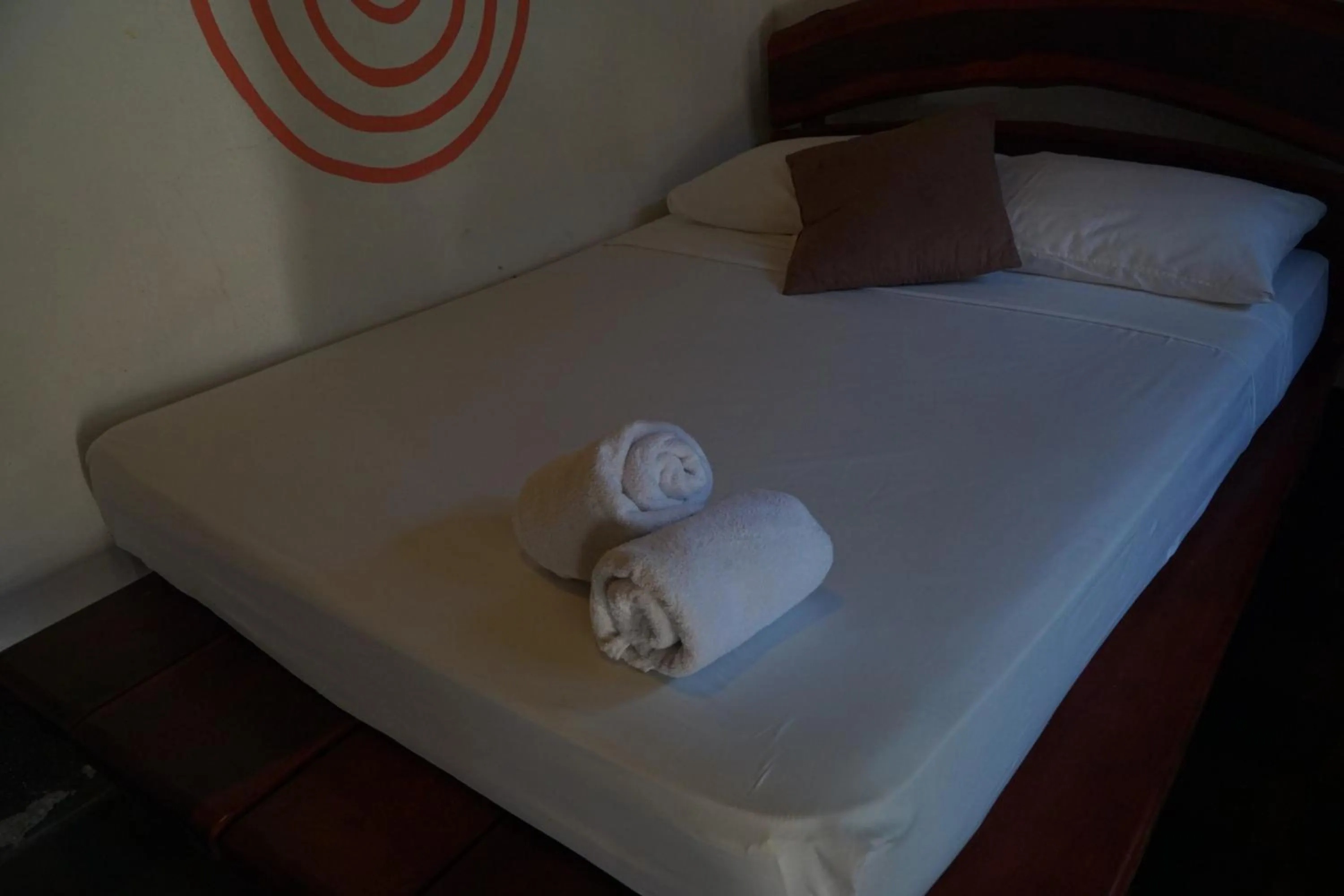 towels, Bed in Cueva Nica