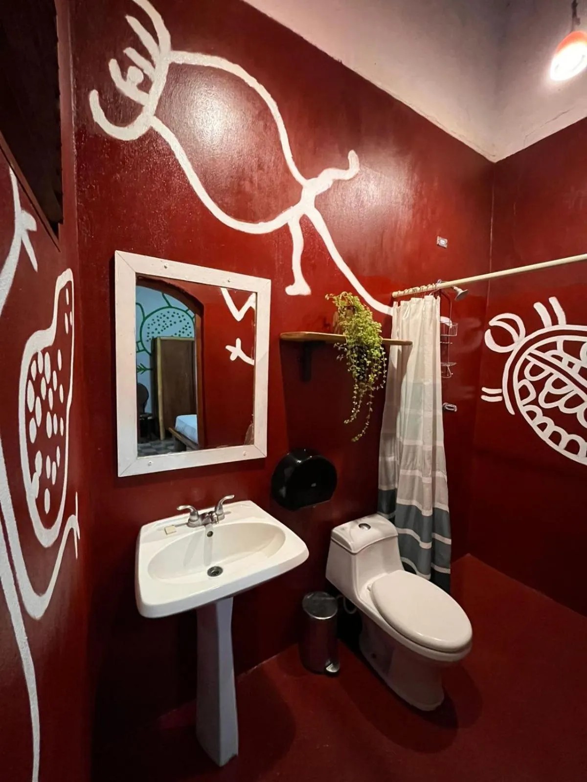 Bathroom in Cueva Nica