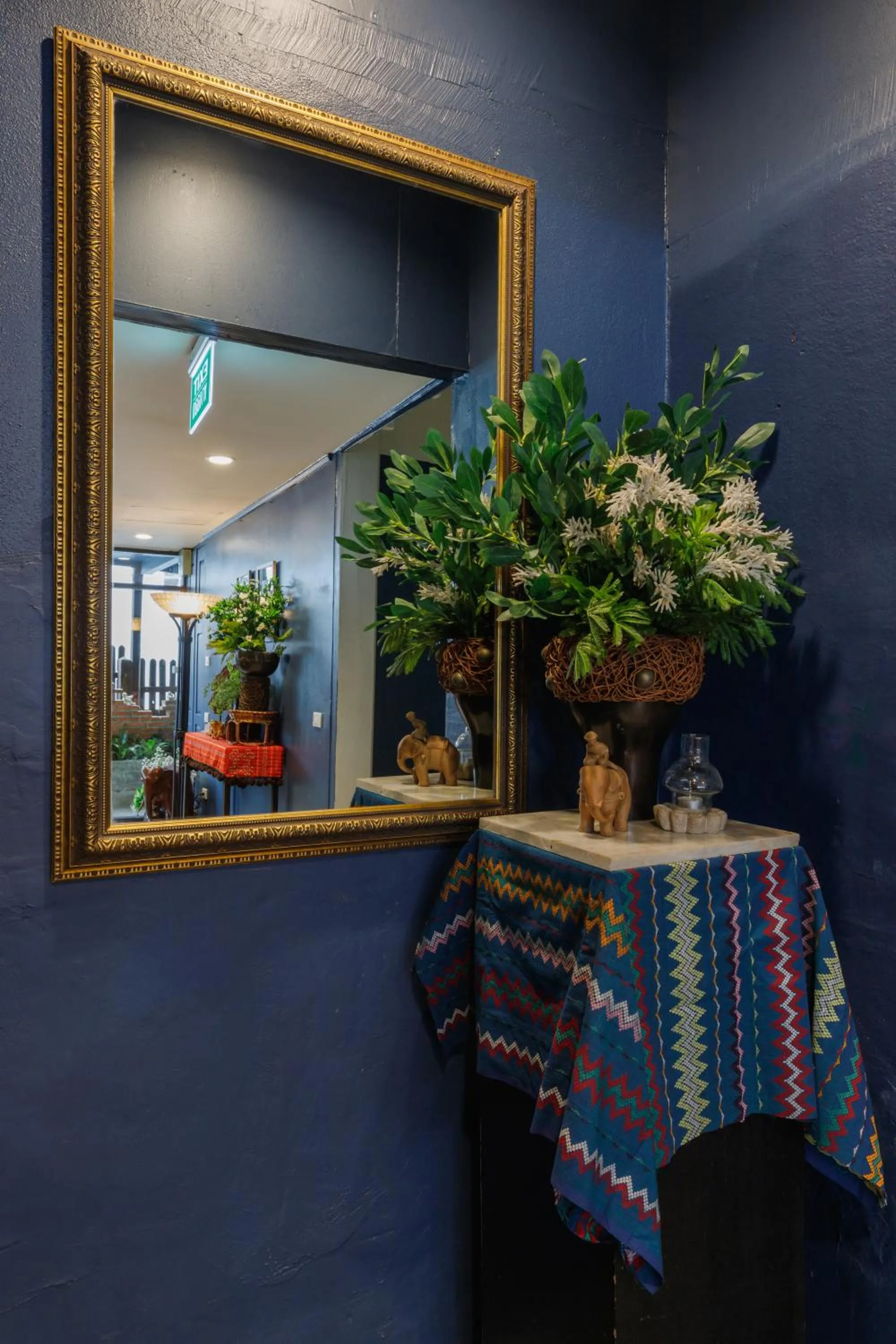 Decorative detail in ILILI House