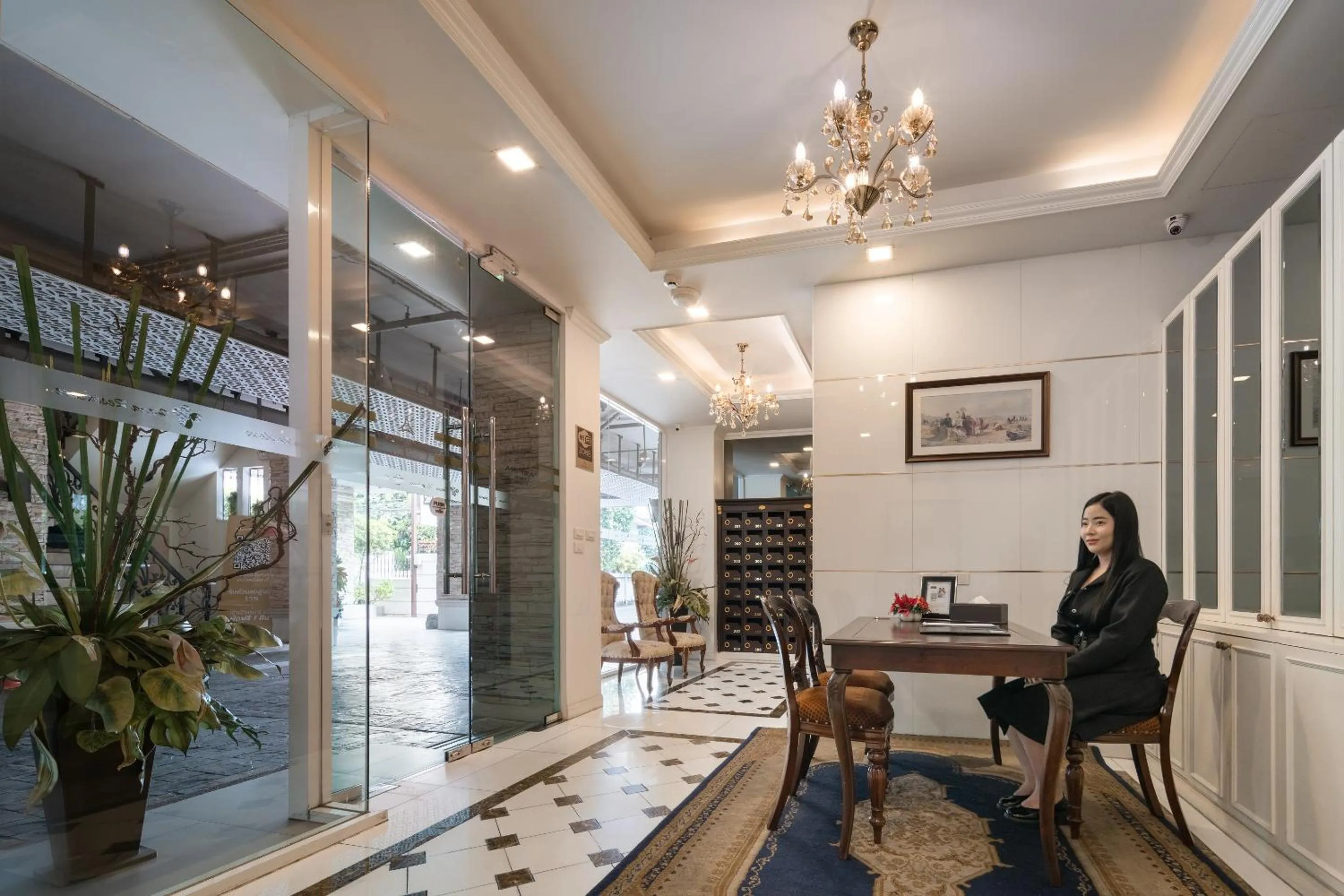 Lobby or reception in Syama Hana Executive Apartments Thonglor