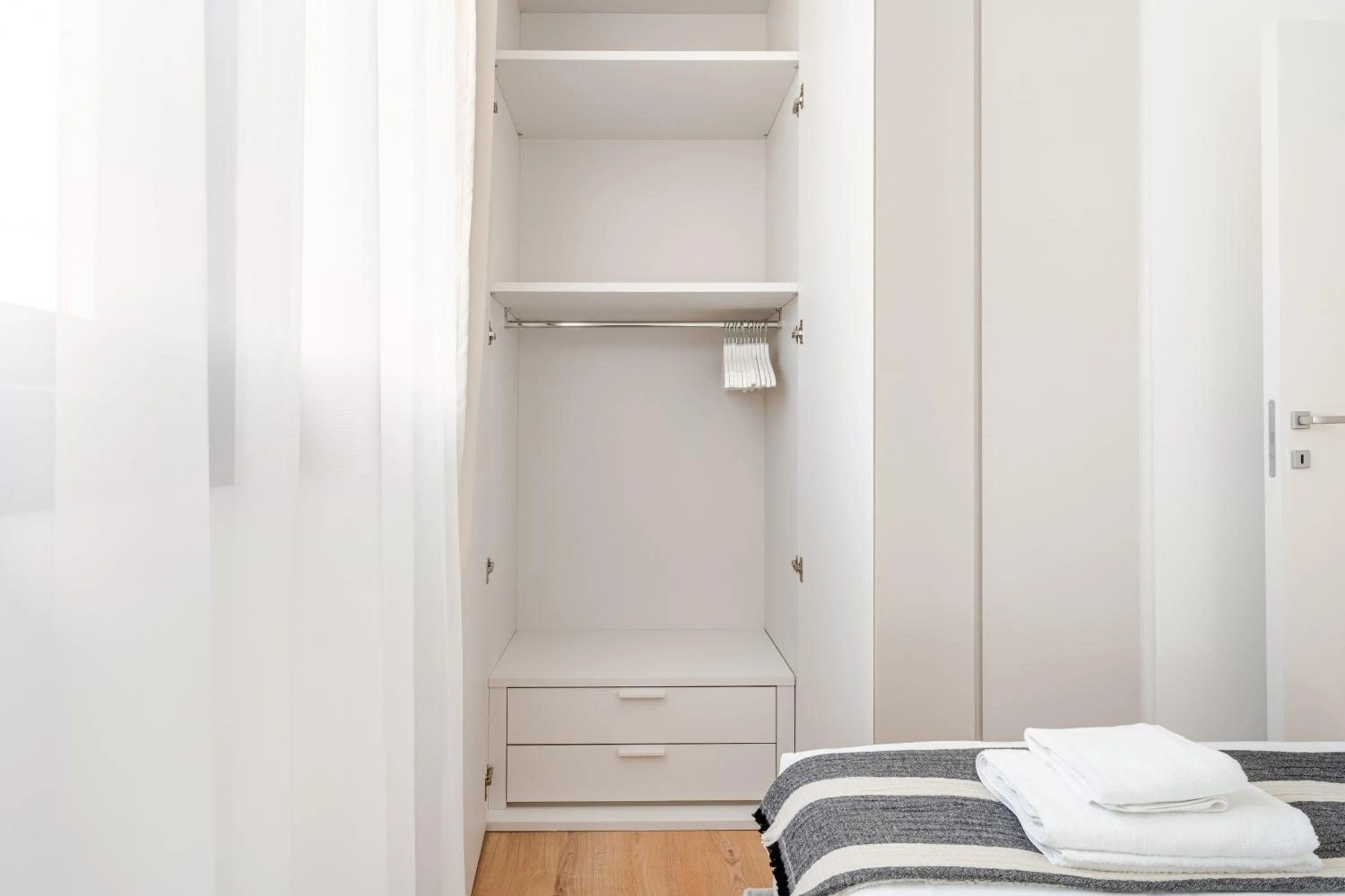 wardrobe, Bed in Yamas Urban Living Sequoia Residence