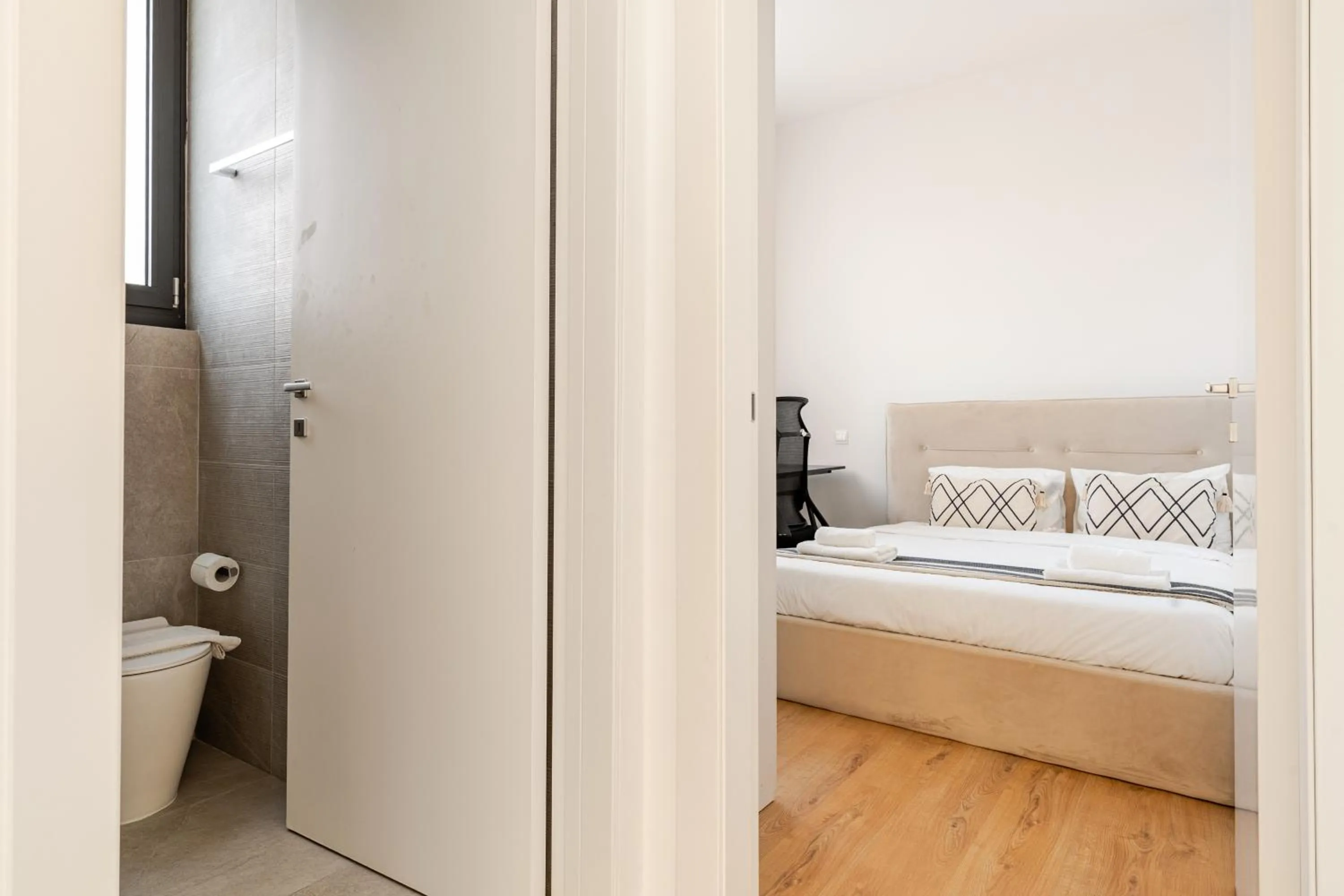 Toilet, Bed in Yamas Urban Living Sequoia Residence