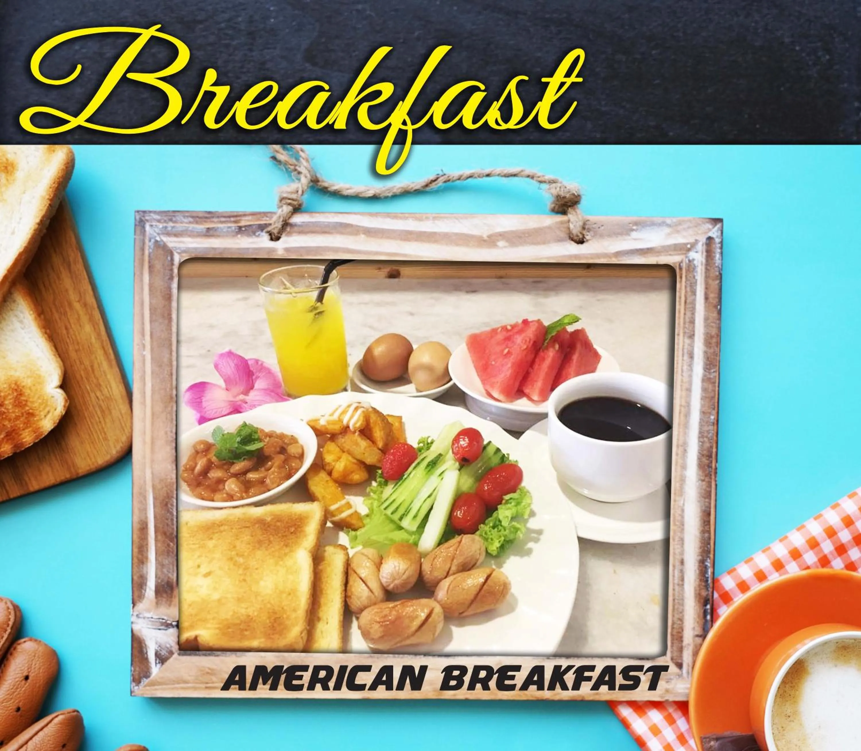 Buffet breakfast in Hotel Balik Pulau